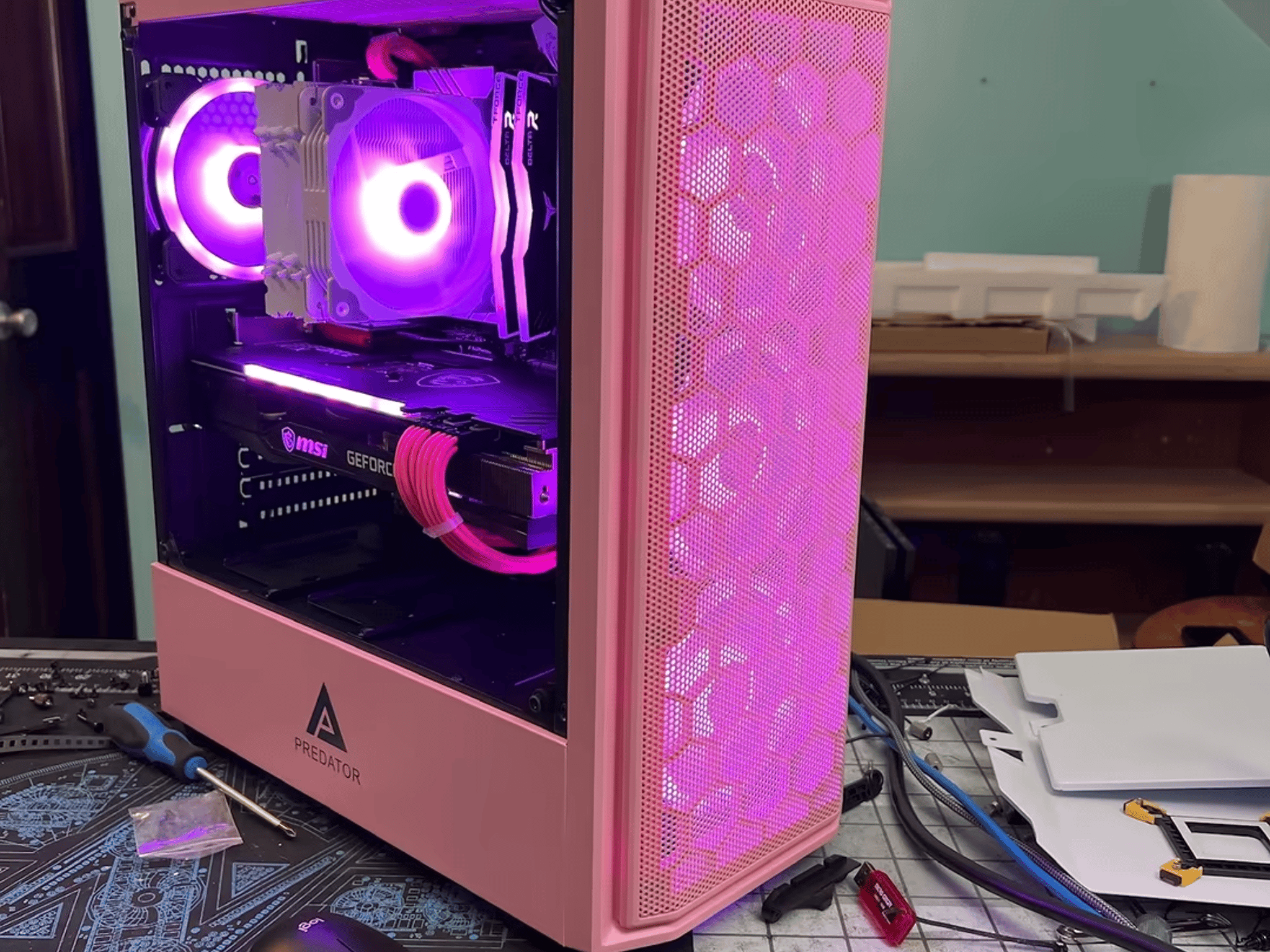 "Pink Panther" RTX 3060 Core i5 12400f