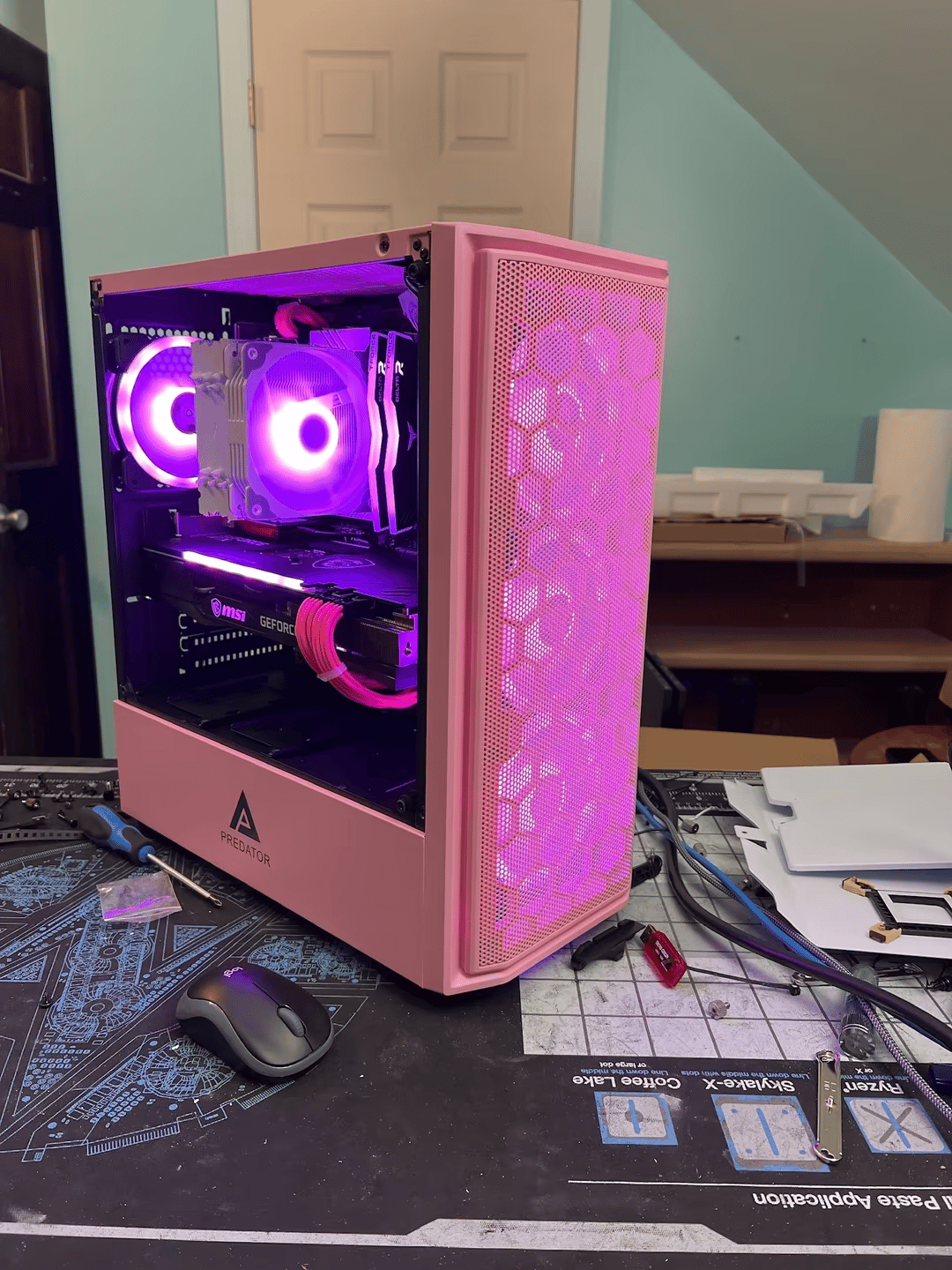 "Pink Panther" RTX 3060 Core i5 12400f