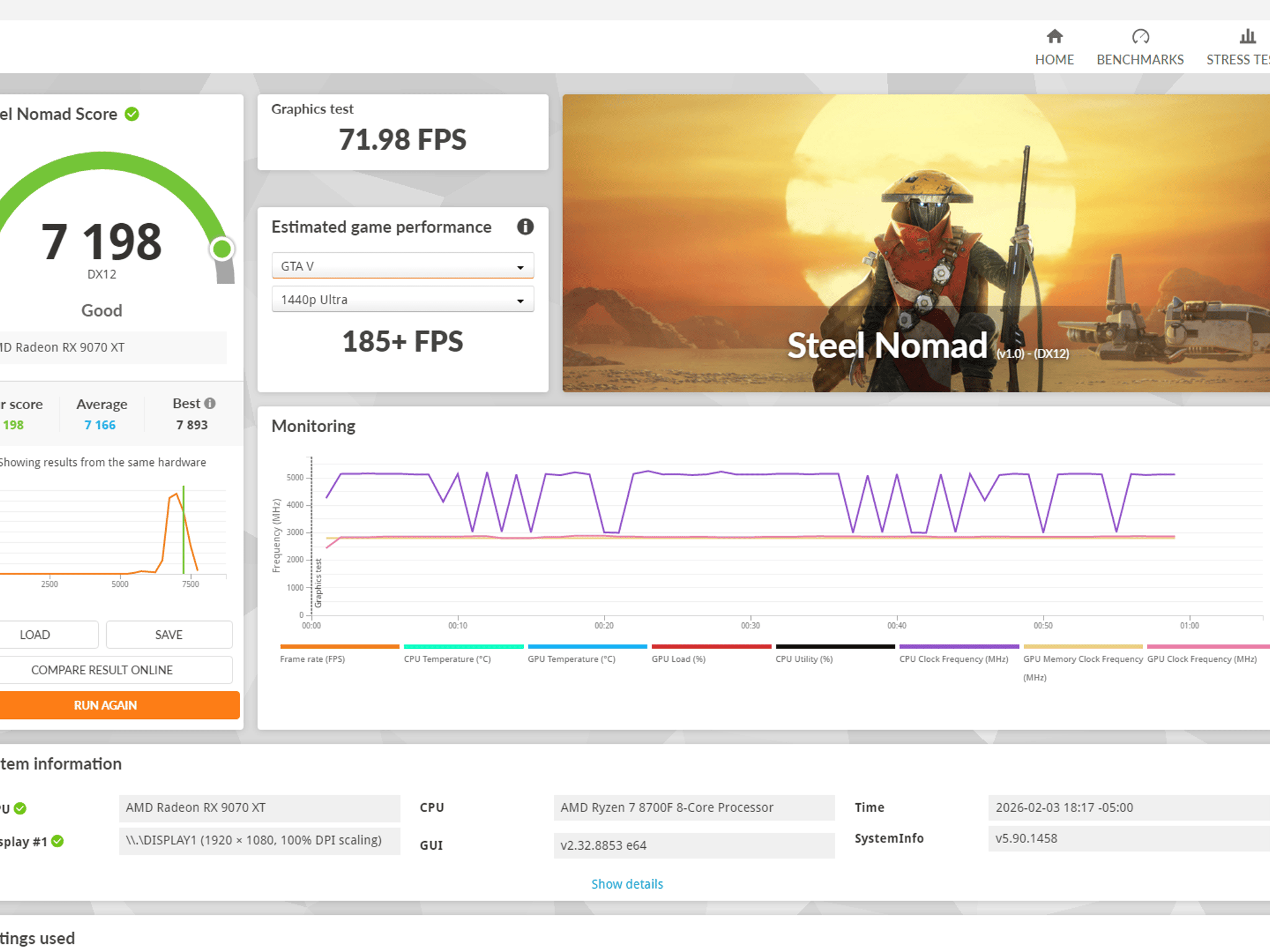 8700F | RX 9070 XT | 32GB | 4 TB | 1000W