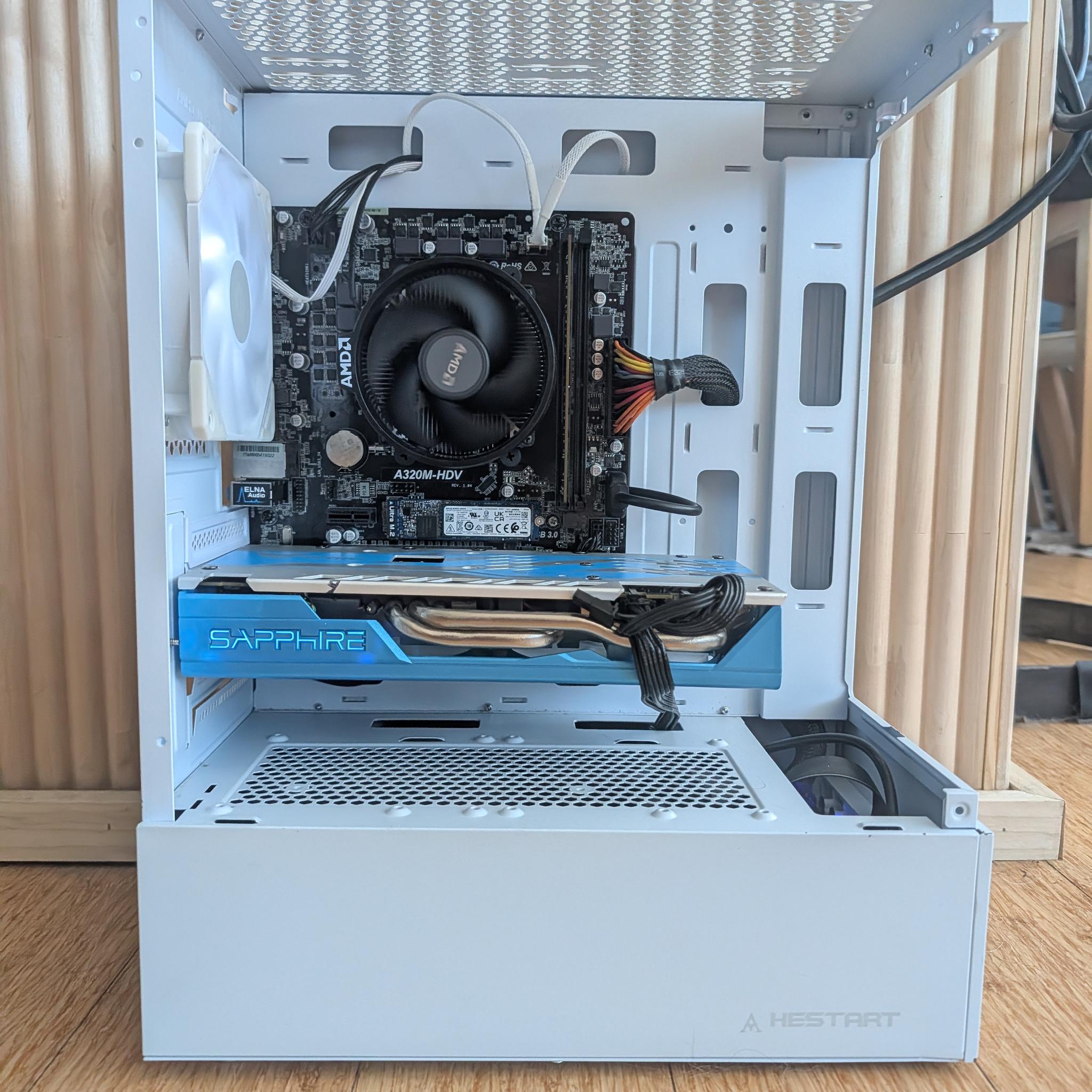 Custom Gaming PC | Ryzen 7 1700X | RX 580 8GB | 16GB | 256GB NVME |