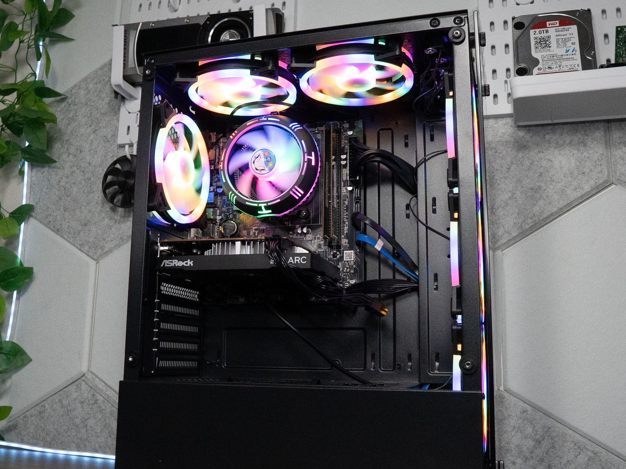 🍬🌠 BUDGET - FORTNITE Ready GAMING PC | RYZEN 5 1600X | INTEL ARC A380 6GB | 16GB DDR4 RAM | 1.25TB |