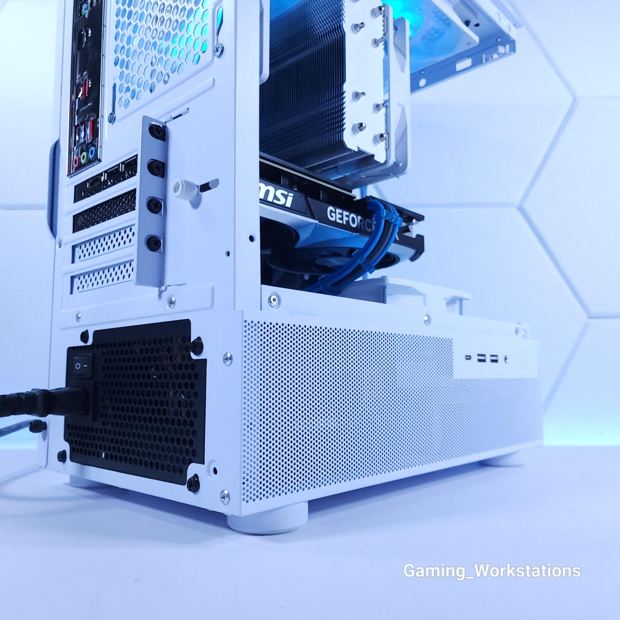 💙🤍RTX 4070 || Ryzen 5 7500F || 2TB NVMe SSD || 32GB 6000MHz DDR5 || 1440p Gaming Computer