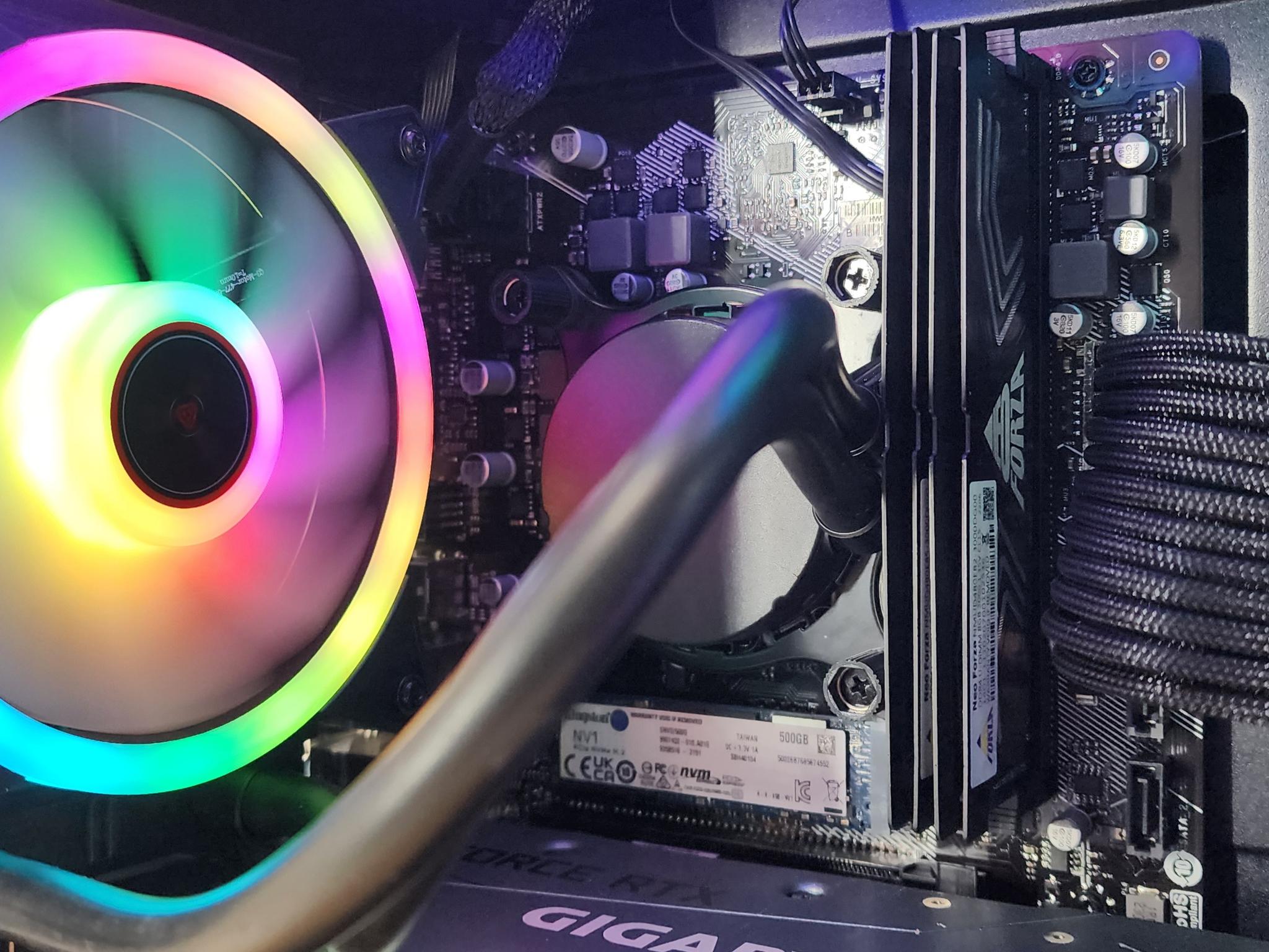 Gaming PC i7-11700F 16GB RAM 500GB SSD RTX 3060 12GB Windows 11 Computer