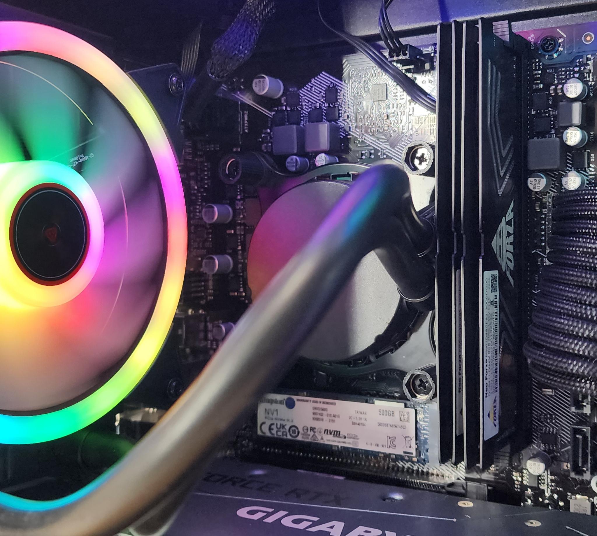 Gaming PC i7-11700F 16GB RAM 500GB SSD RTX 3060 12GB Windows 11 Computer