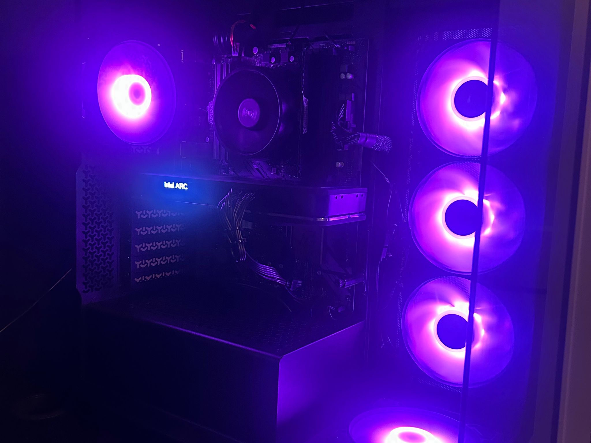 Arc A750 Custom Gaming PC - Ryzen 5 3600, 16GB RAM