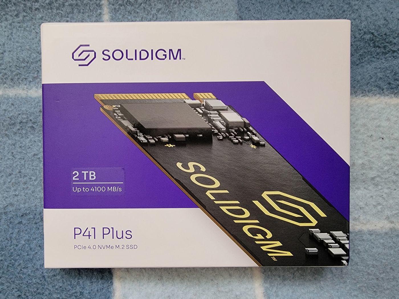 Solidigm P41 Plus Series 2TB PCIe GEN 4 NVMe SSD - New In Box
