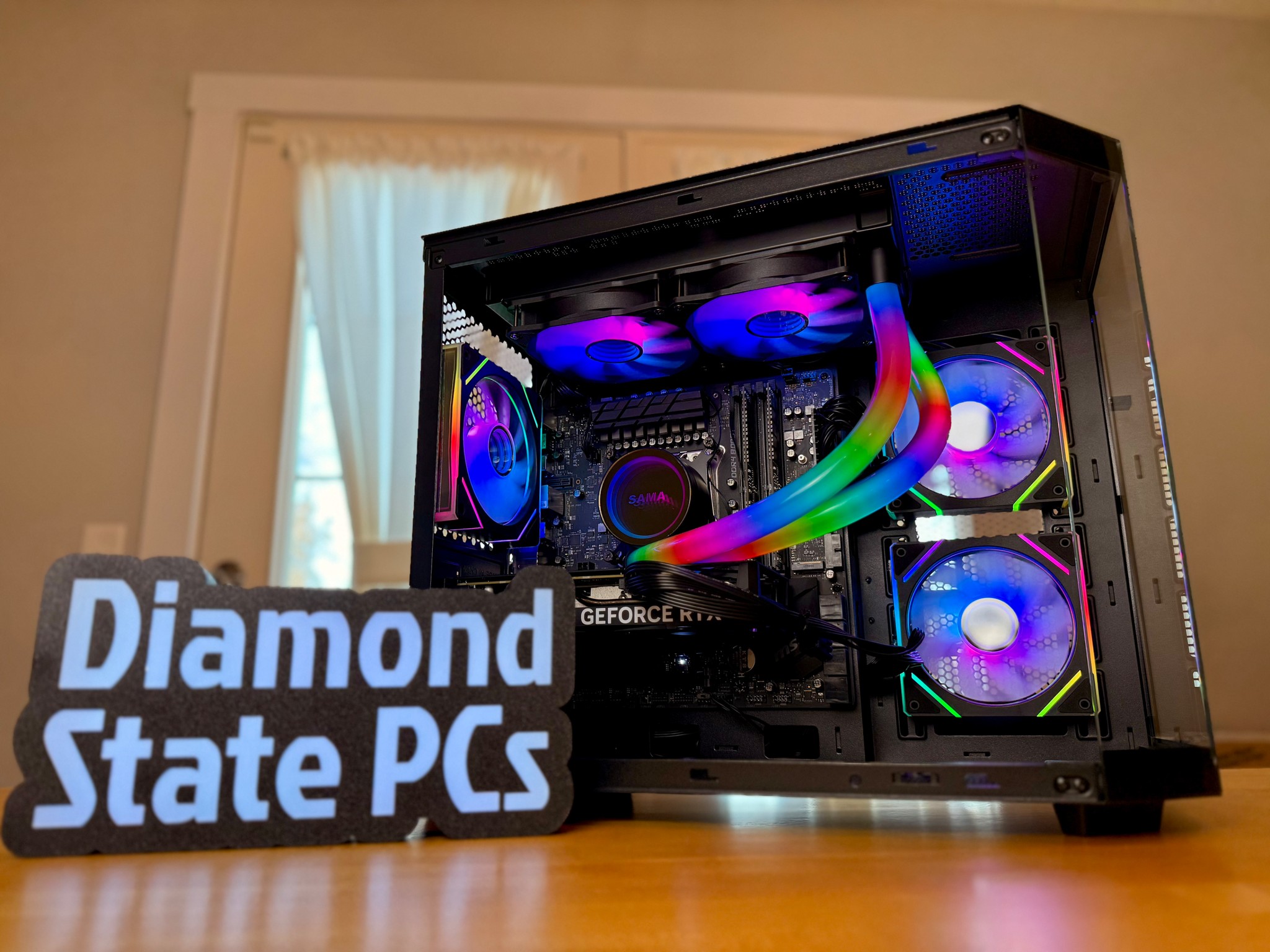 🐜▪️| RTX 4060 8gb, i7 7740x, 32gb Ram, 1tb SSD, WiFi Equipped ARGB Gaming PC