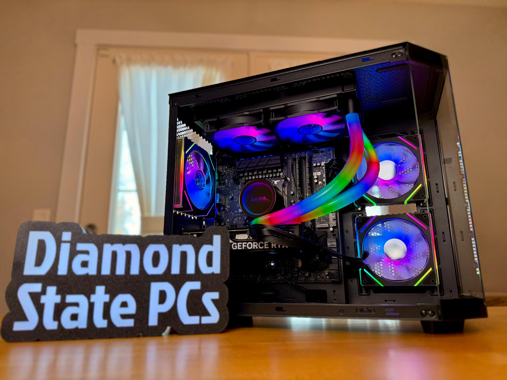 🐜▪️| RTX 4060 8gb, i7 7740x, 32gb Ram, 1tb SSD, WiFi Equipped ARGB Gaming PC