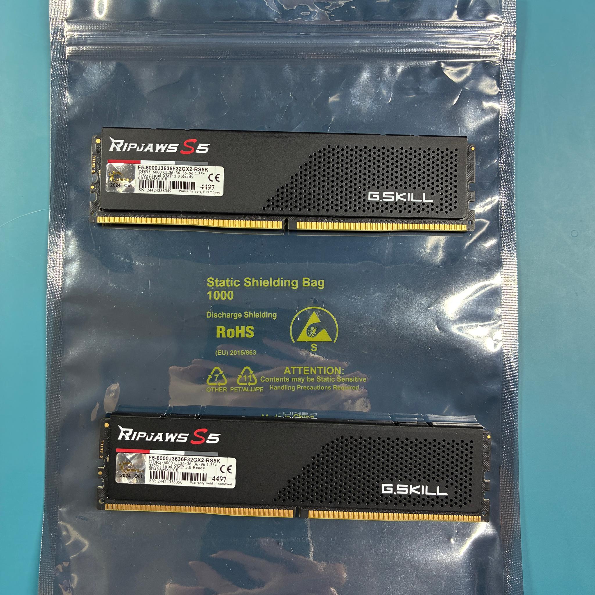 G.SKILL Ripjaws S5 Series DDR5 RAM 64GB kit (Memory)