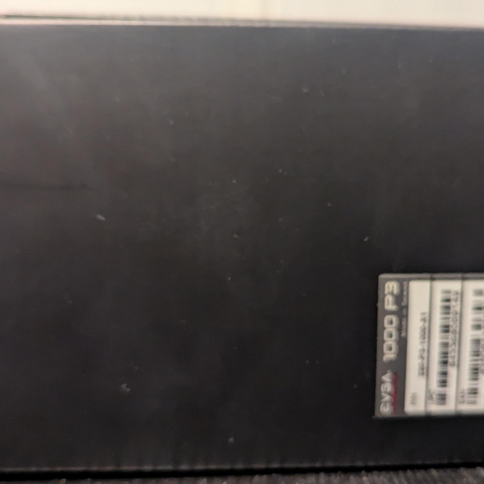 EVGA 1000w 80+ Platnium P3 power supply