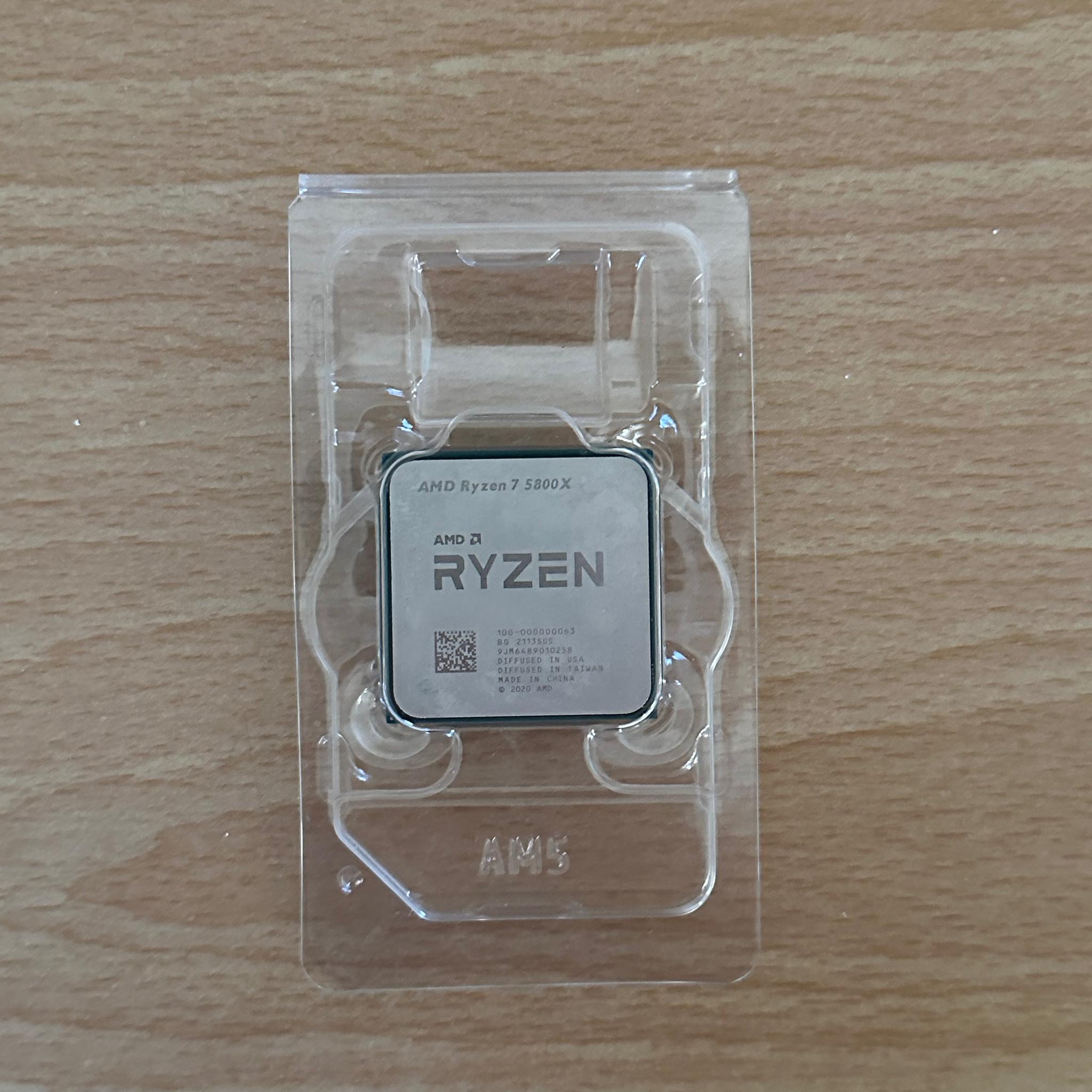 AMD RYZEN 7 5800X 8 Cores - 16 Threads
