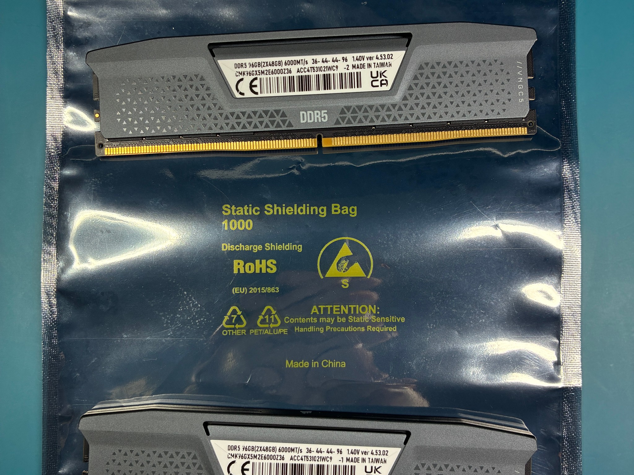 Corsair Vengeance DDR5 96GB kit (Memory)