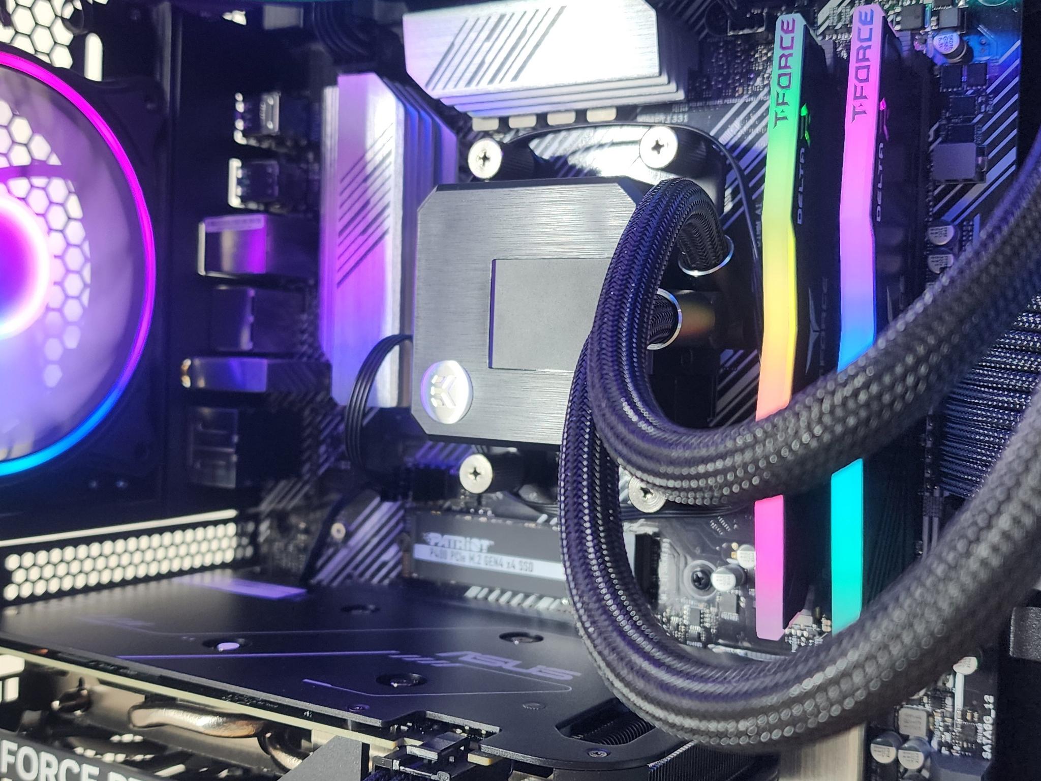 Gaming PC Ryzen 7 5700X 32GB RAM 1TB SSD RTX 4060 8GB Windows 11 Computer
