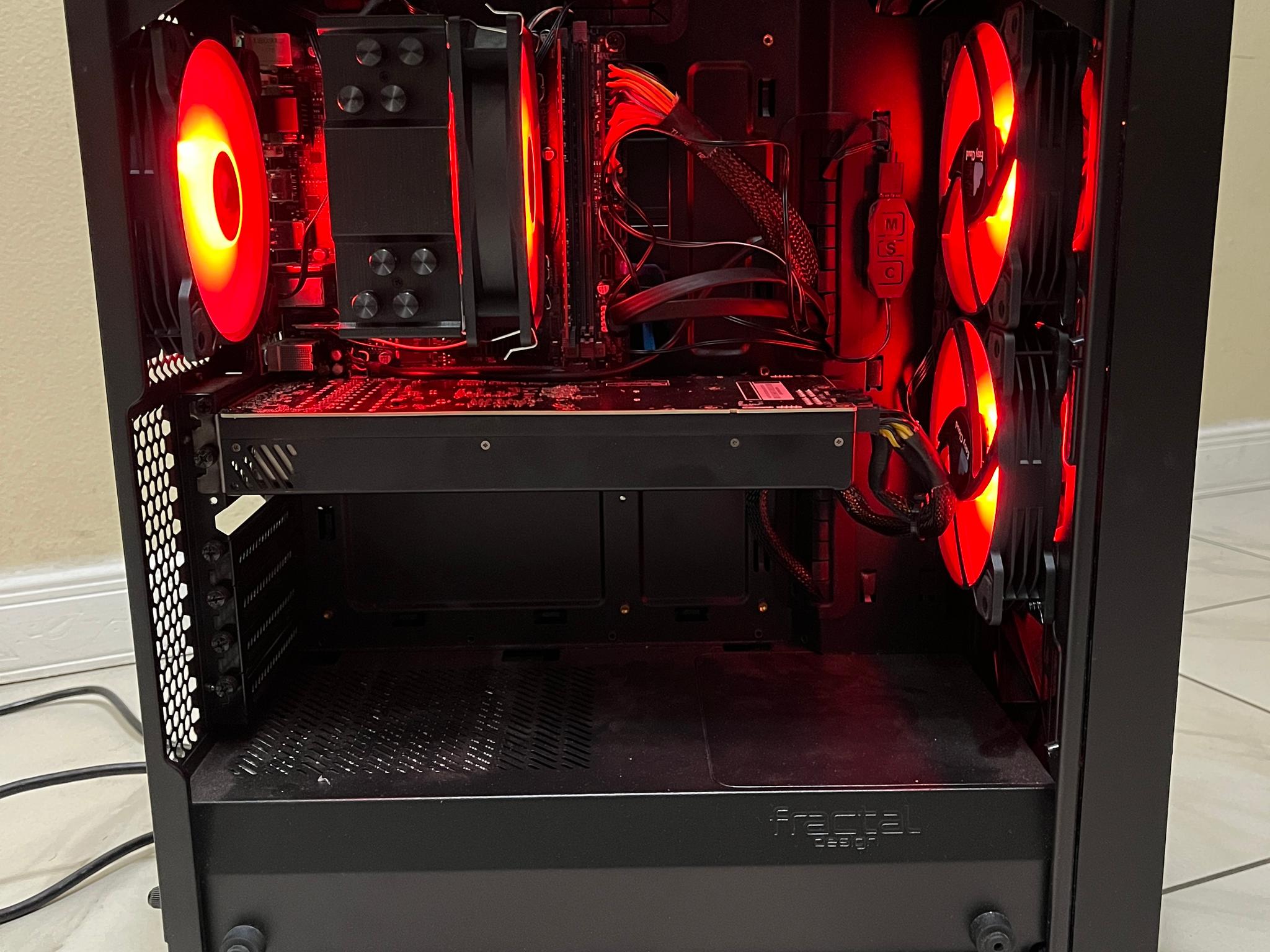 🟠🔥RTX 3070, Intel i5-9400, 16GB RAM, 500GB SSD, High Performance RGB Gaming PC w/ Wi-Fi & Remote 🖥️🔵