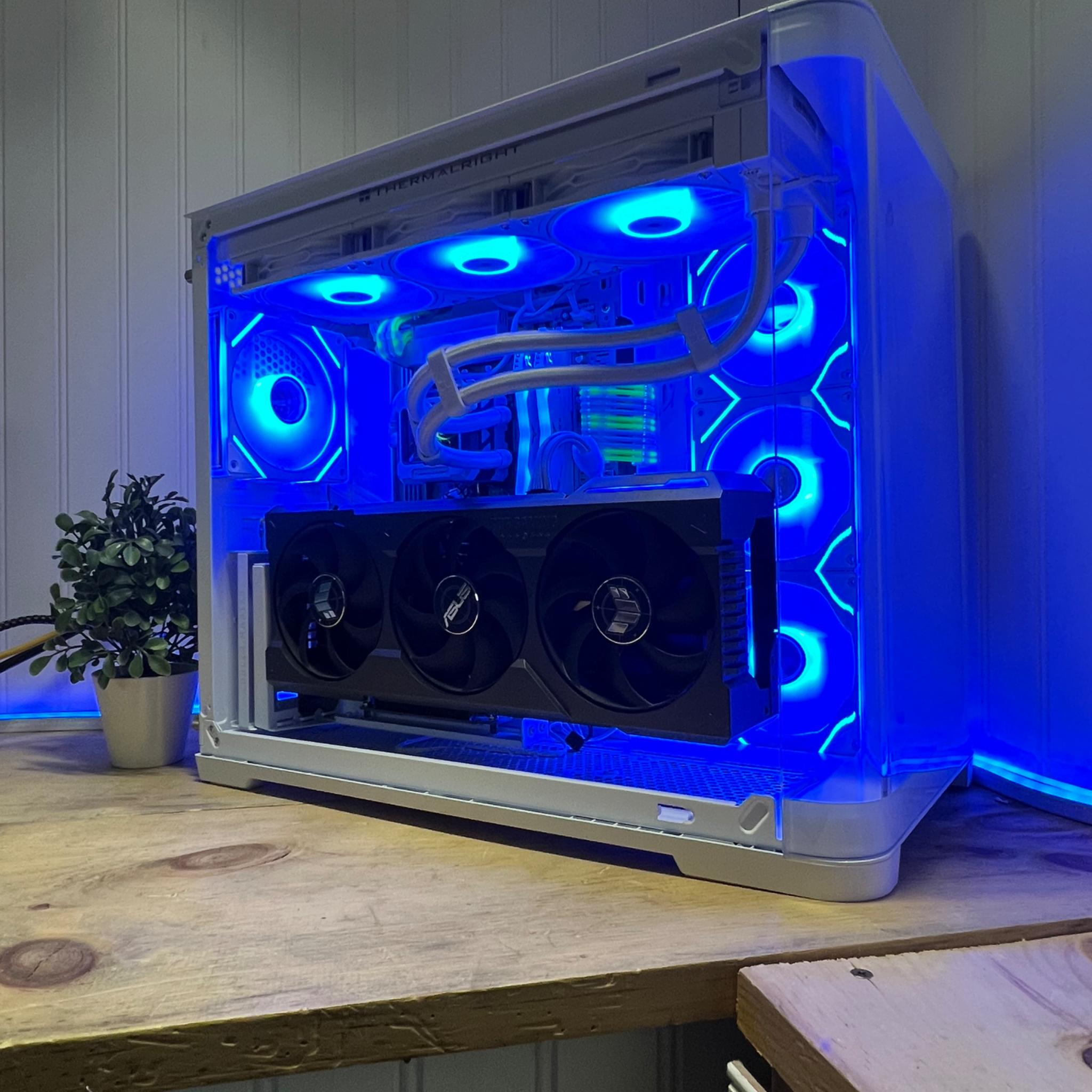 NOT FOR THE FAINT OF ❤️ PC🔥4k SLAYER V1🔥 9800x3d/4090/32g DDR5/2TB NVME/X870/1000w B TIER PSU