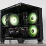 Powerful Black Gaming PC – RTX 2080, Intel i7 9700F, 16GB DDR4, 1TB NVMe SSD - RGB/WiFi/BlueTooth