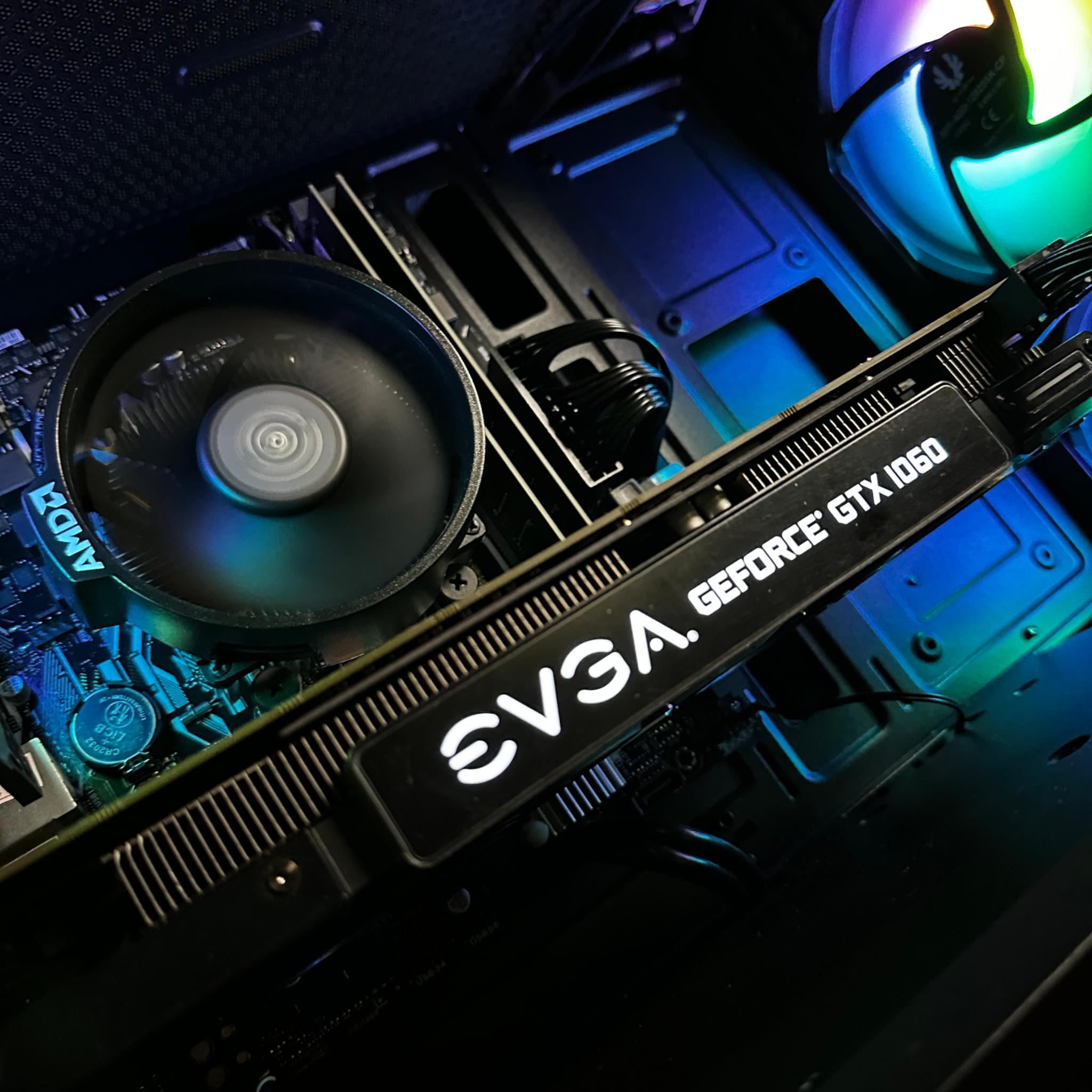 Budget Gaming PC | GTX 1060 6GB | Ryzen 5 1600x | 16GB Ram | RGB | WIFI