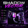 ⚫️"Shadow Vector "⚫️| 1440p Gaming | Intel i7 10700 | RTX 3070 | 32B DDR4 Ram | 1TB Storage