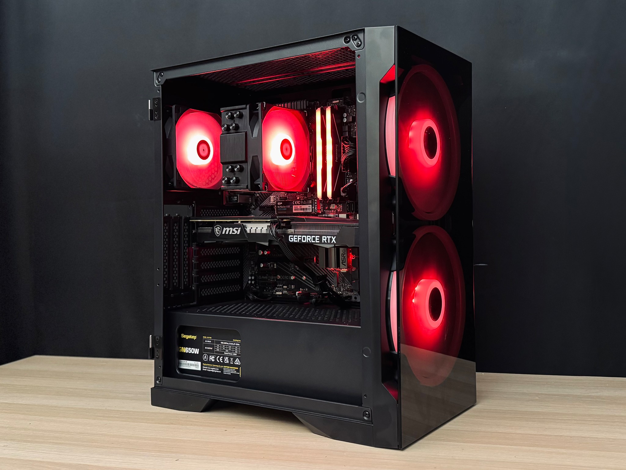 🔴Talon |RTX 3060 Ti, Ryzen 5 5500, 32GB DDR4 RAM, 1TB SSD, Gaming PC