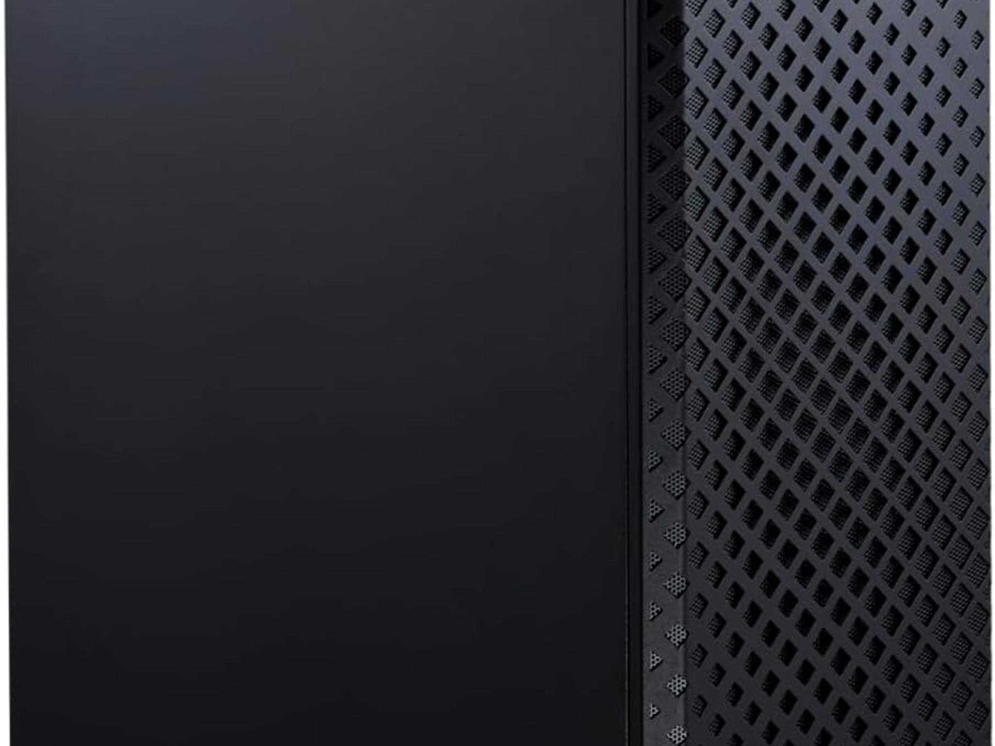 XPG Defender ATX Mid Tower Chassis-Black-DEFENDER-BKCWW Desktop Computer Case