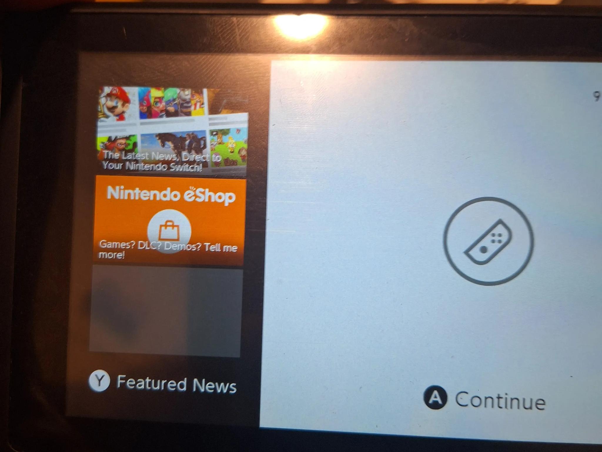 Unbanned Unpatched V1 Nintendo Switch Tablet with dock