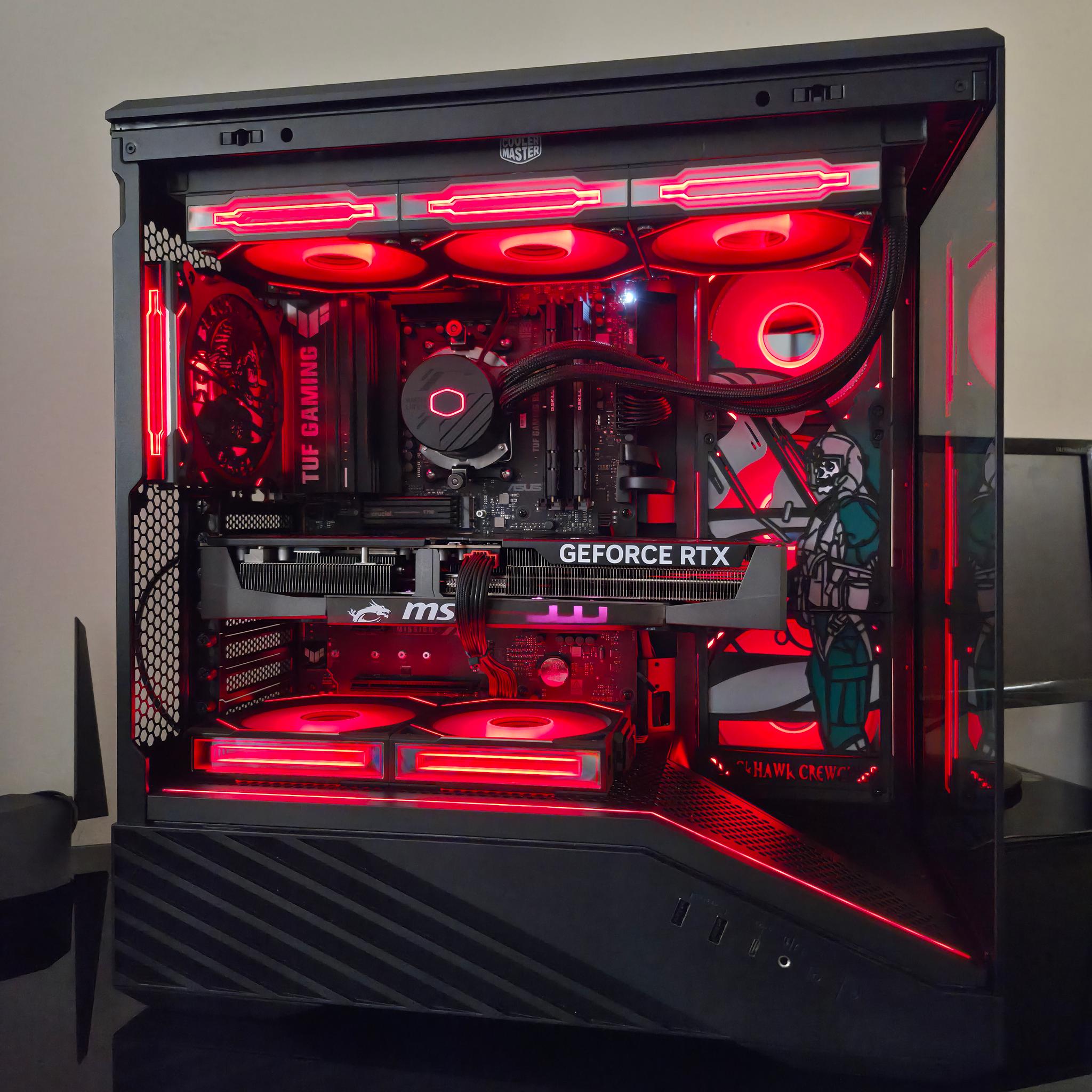 Blackhawk Gaming PC | RTX-5080 | 2TB M.2 NVME | 32GB DDR-6000 | ARGB Fans