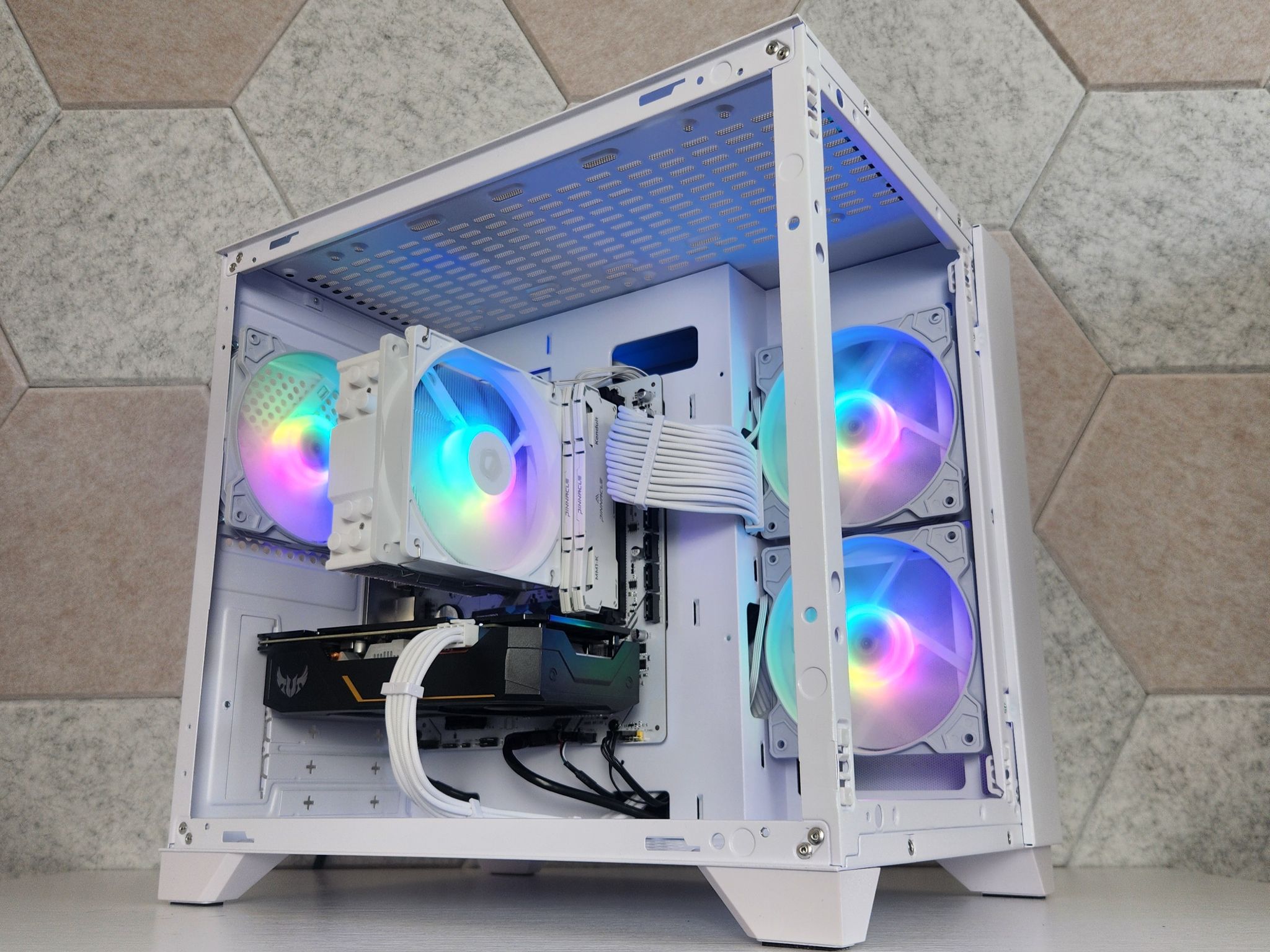 🤍NVIDIA GTX 1660 Super | Ryzen 5 2600X | 16GB RAM | 512GB SSD | Win11 Pro | WIFI | RGB |