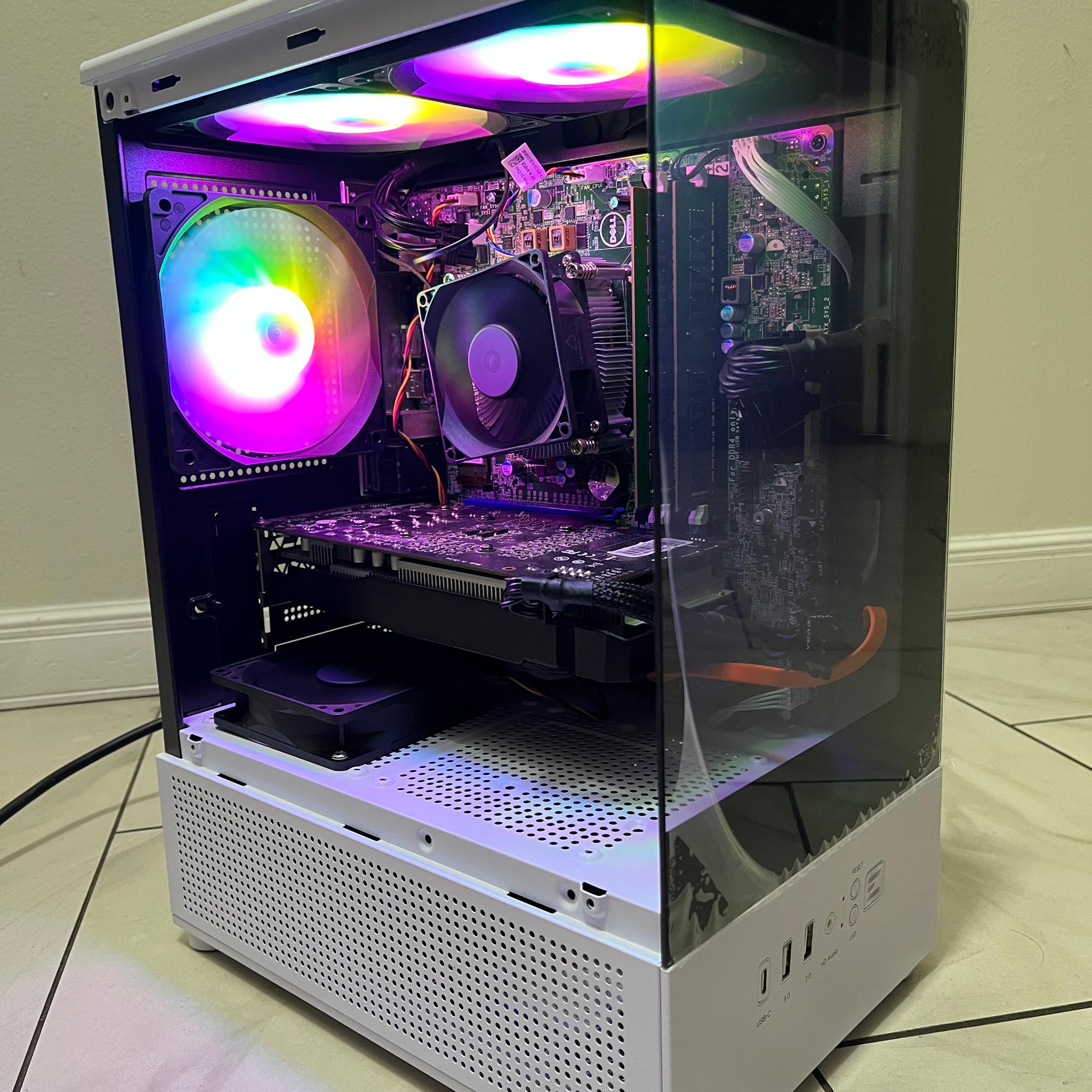 NVIDIA RTX 2060, Intel i7-6700, 16GB RAM, 740GB Storage - Gaming PC w/Wi-Fi & BT