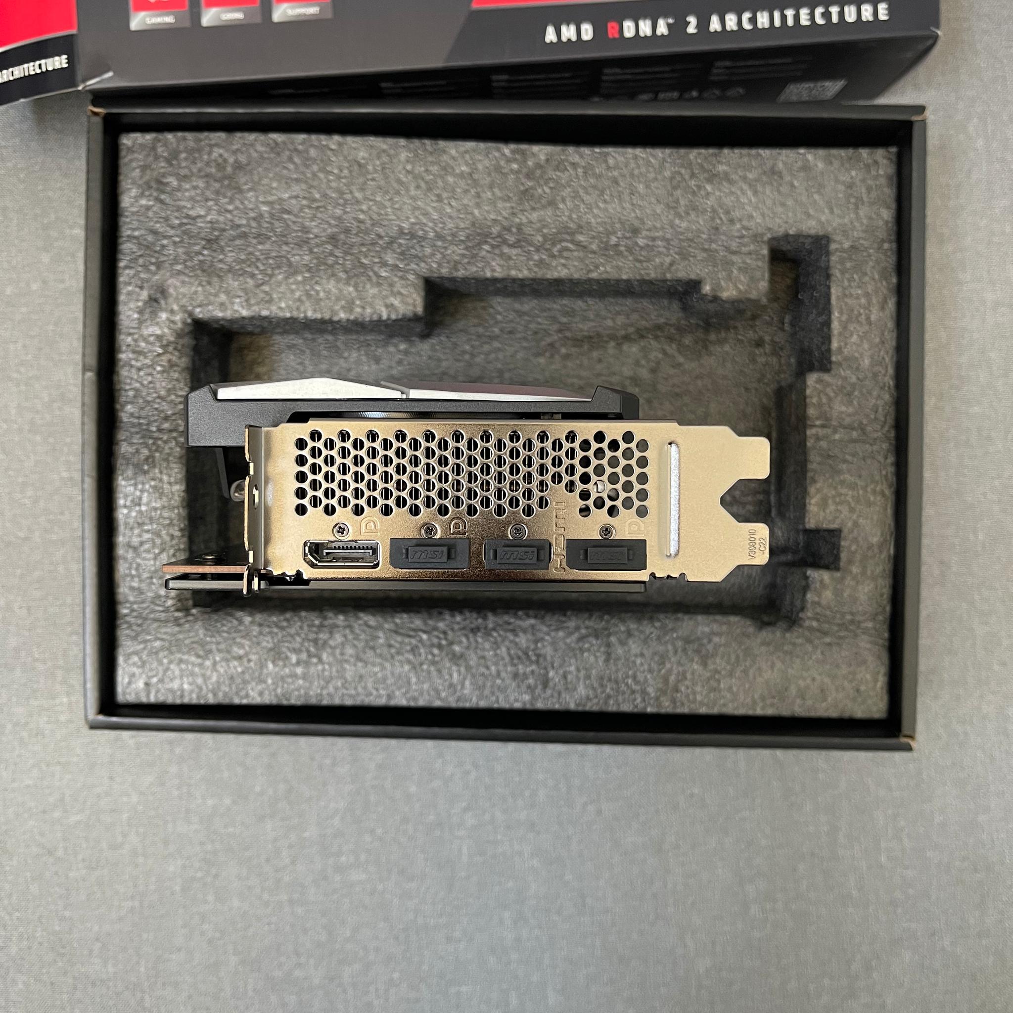 MSI AMD Radeon RX 6750 XT Mech 2X 12G OC for sale.