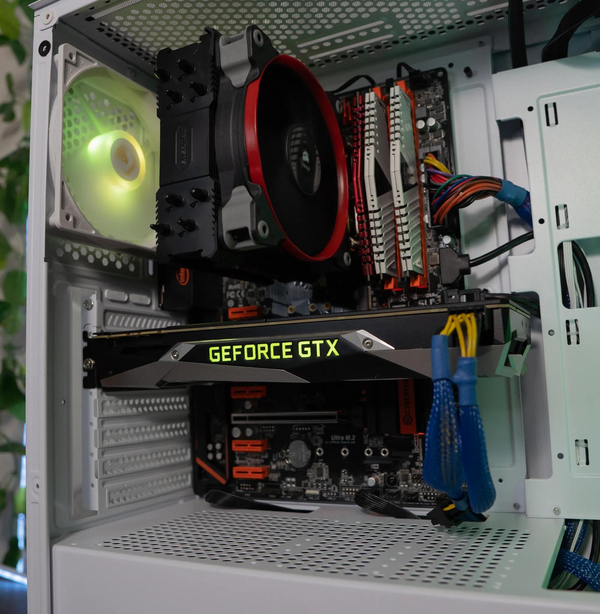 🔮🪄 BUDGET - BO6 Ready GAMING PC | NVIDIA GTX 1080 8GB FE | INTEL i7 7700 | 16GB DDR4 RAM | 1.24TB |
