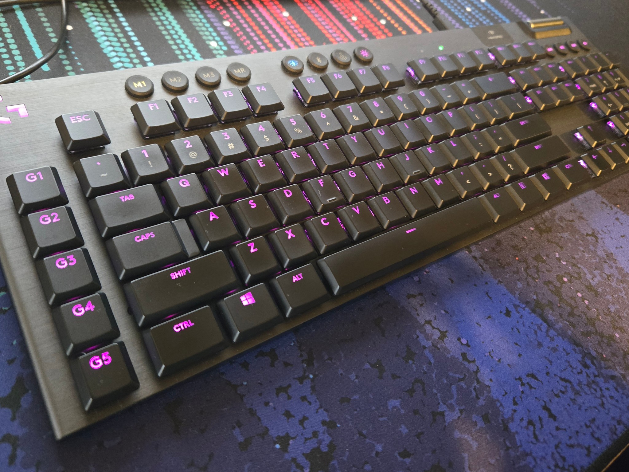 Logitech G915 Lightspeed RGB Keyboard (Black) (Tactile)
