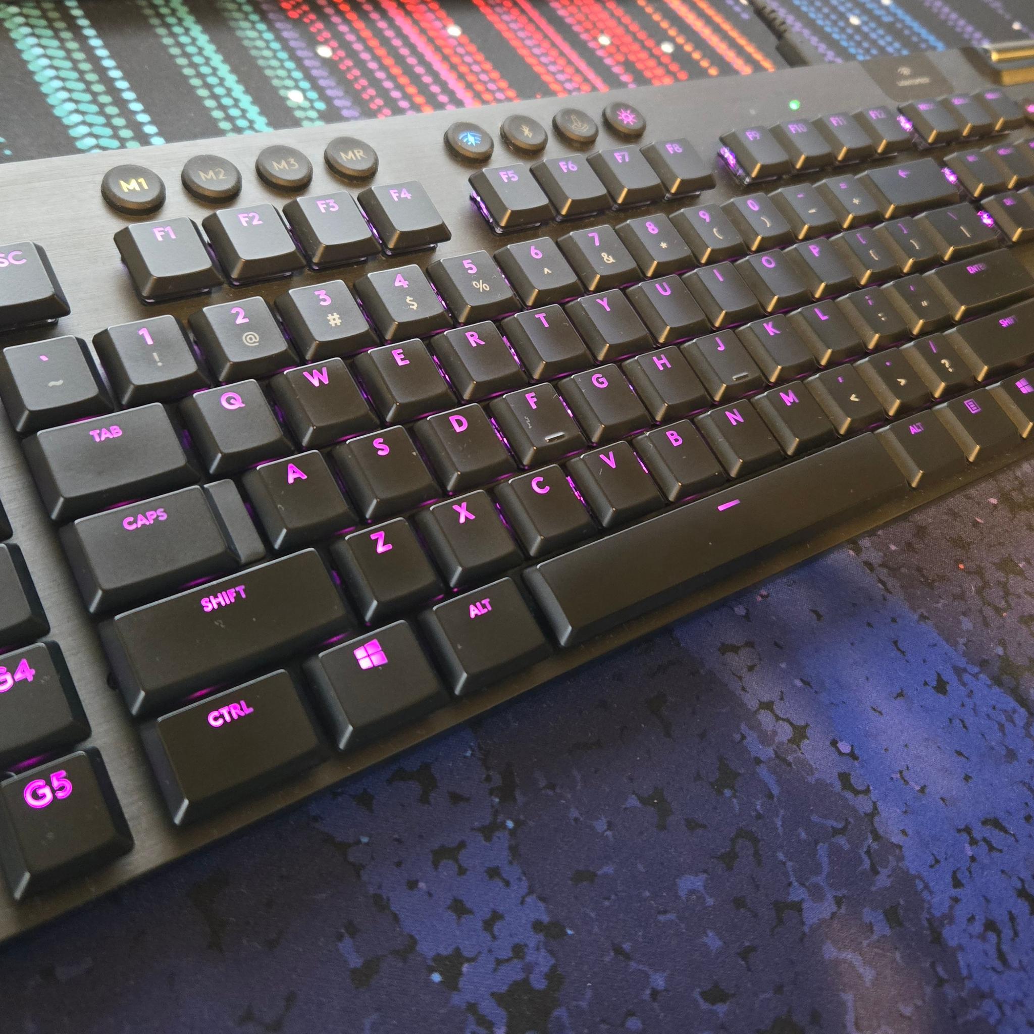 Logitech G915 Lightspeed RGB Keyboard (Black) (Tactile)