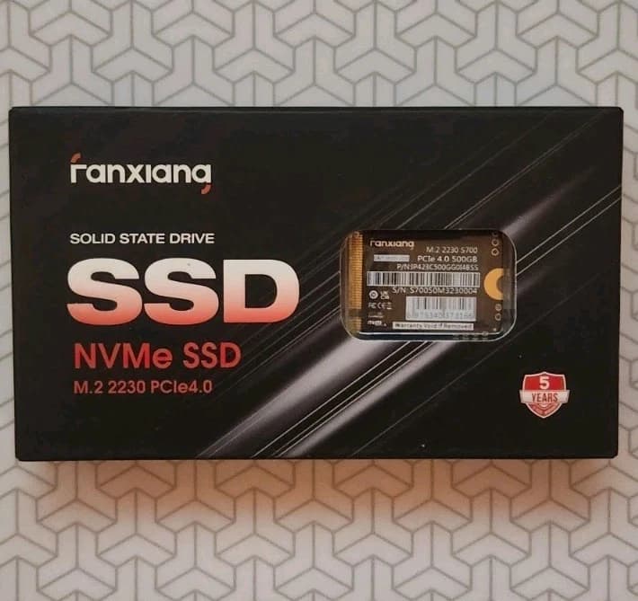FanXiang S700 PCIe 4.0 NVMe M.2 SSD 500gb – Blazing-Fast Speeds