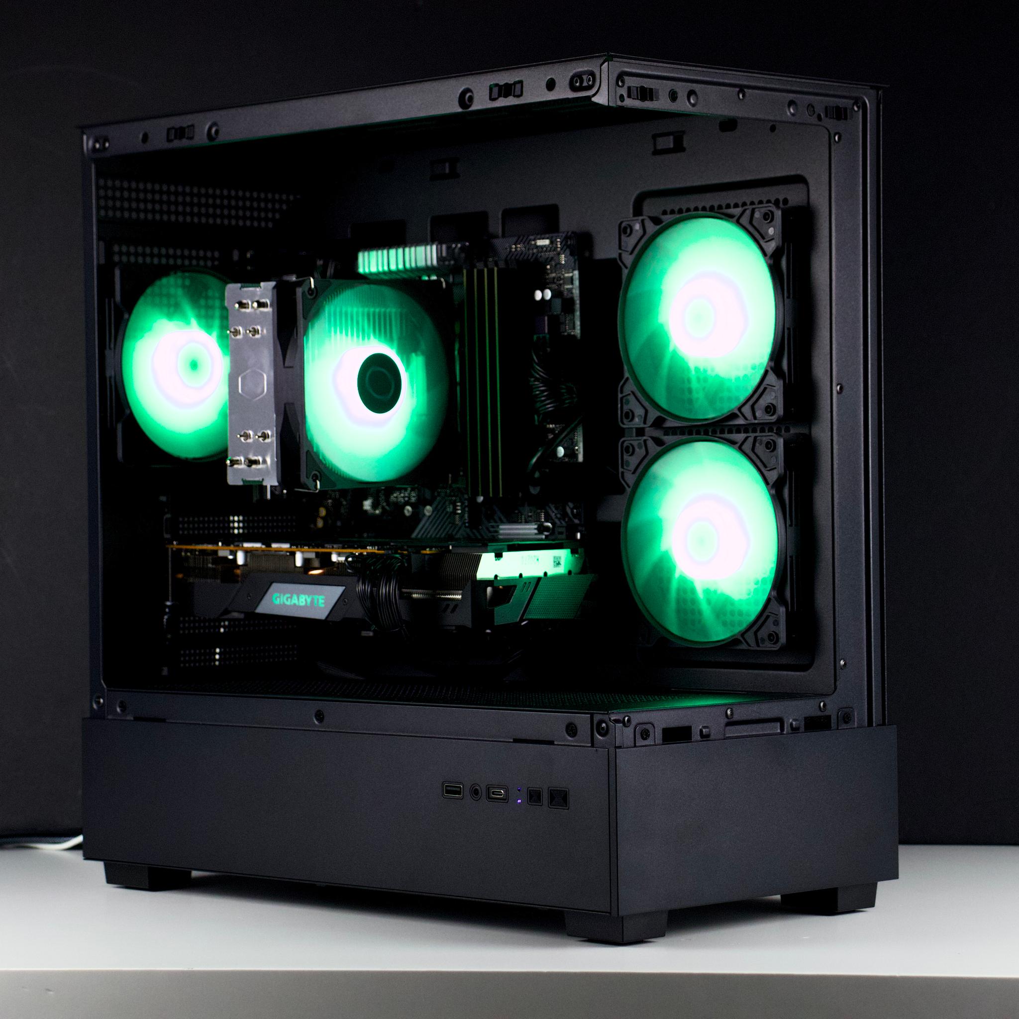 🟥⬛ Gaming PC – RX 5700XT, Ryzen 5 3600, 16GB RAM, 1TB SSD - WiFi, BlueTooth ⬛🟥