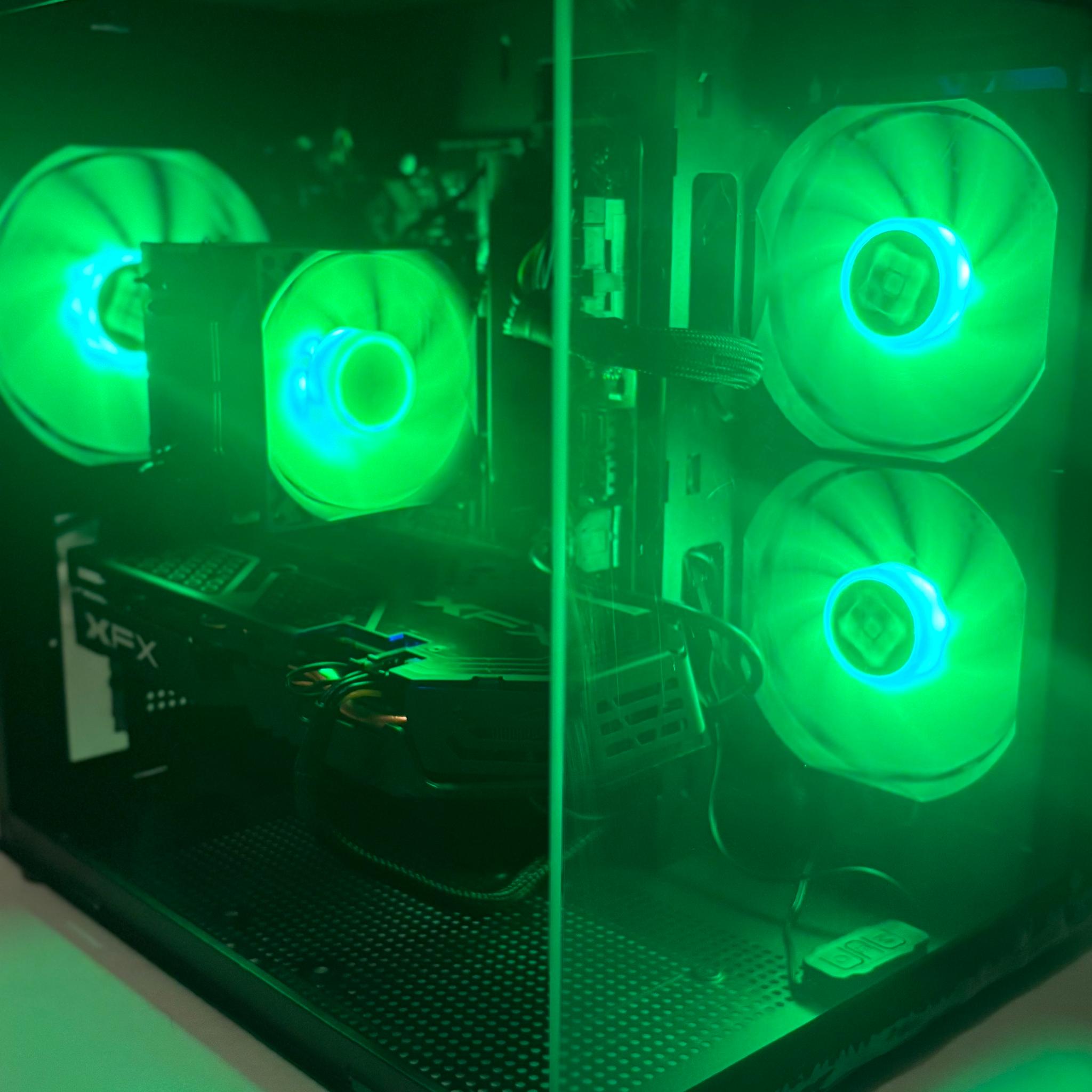 Budget Gaming PC - RX 580, Core i3 9100, 16GB RAM, 512GB SSD