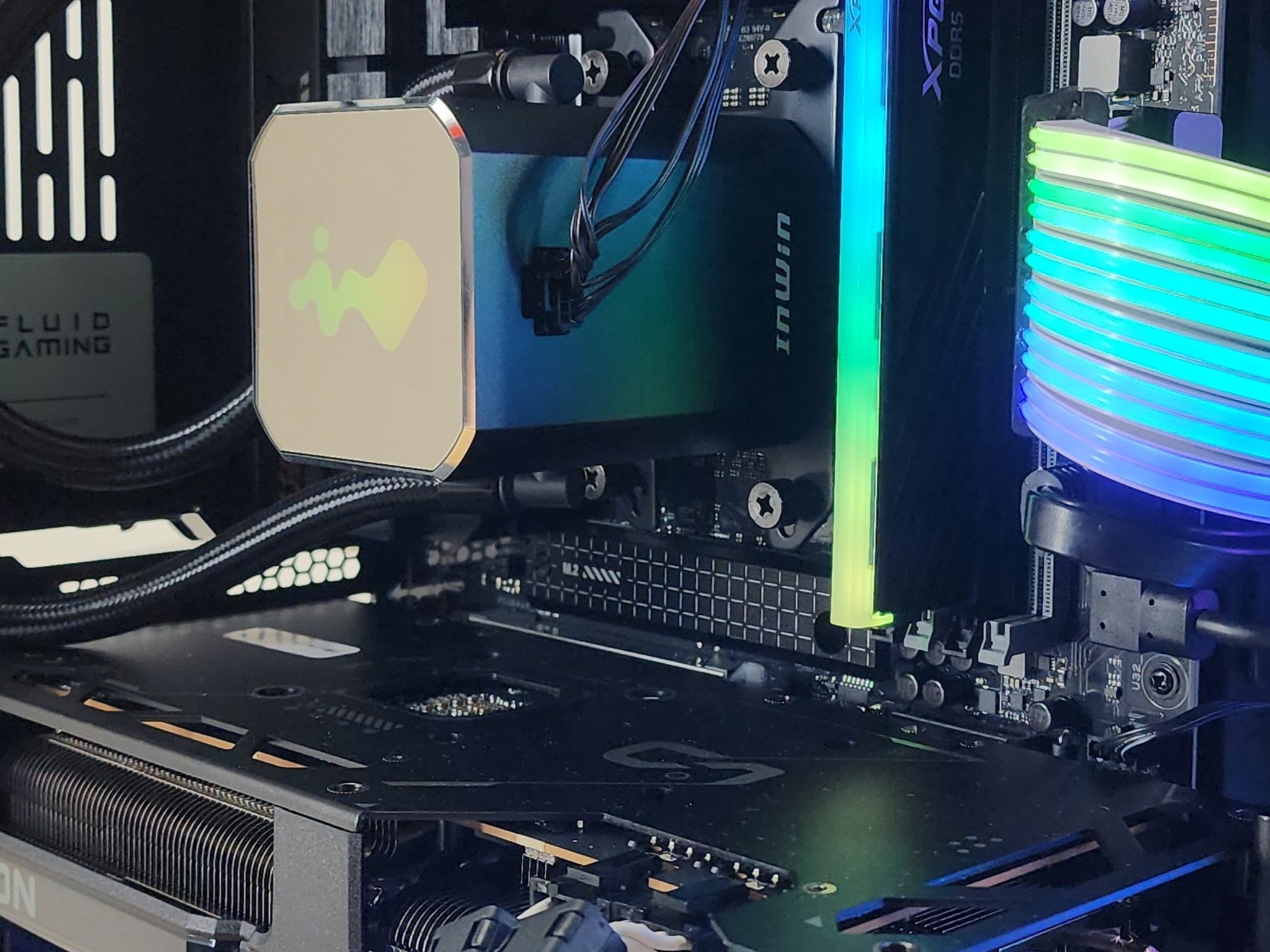 Gaming PC Ryzen 7 7700X 16GB RAM 1TB SSD RX 7800 XT 16GB Windows 11 Computer