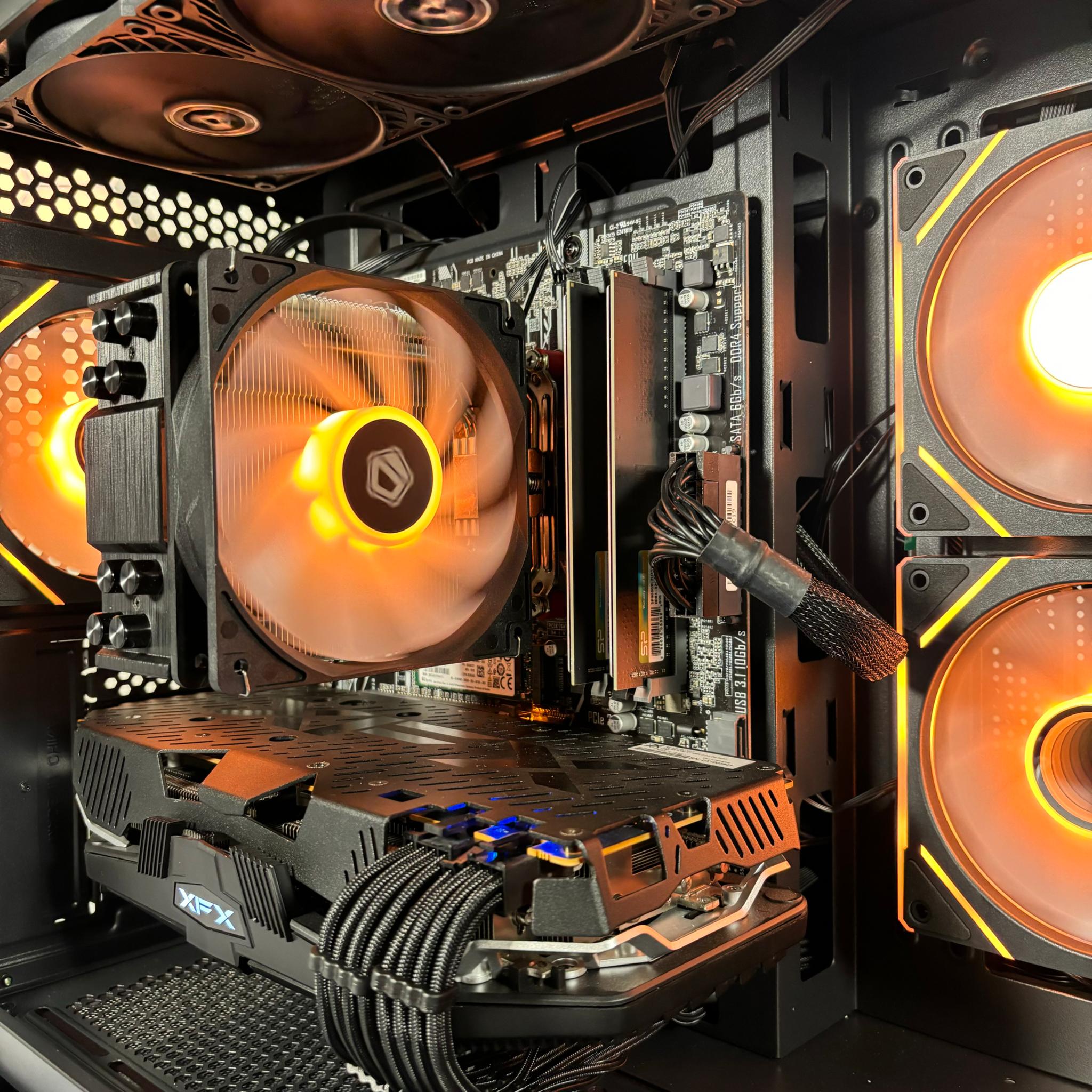 ⚫️🟠 | Ryzen 5 3600 + RX 5700XT 8GB | 16GB | #0006