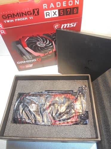 MSI RX 570 GAMING X In Very Good Condition In OE Box