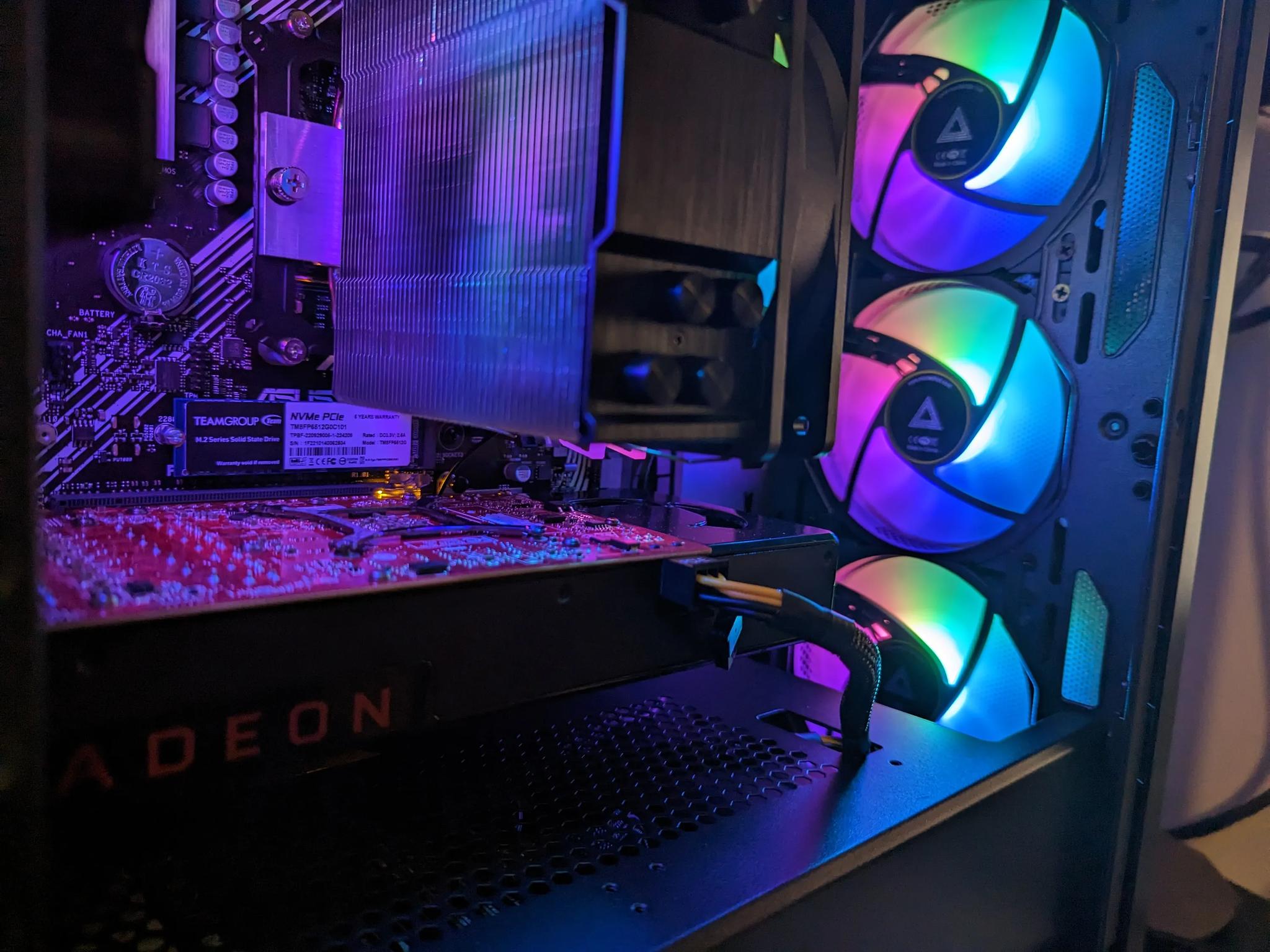 Gaming RIG, Ryzen 5 5500/ 16GB DDR4/ 1TB SSD / RX 570X 8GB CHRISTMAS SALE