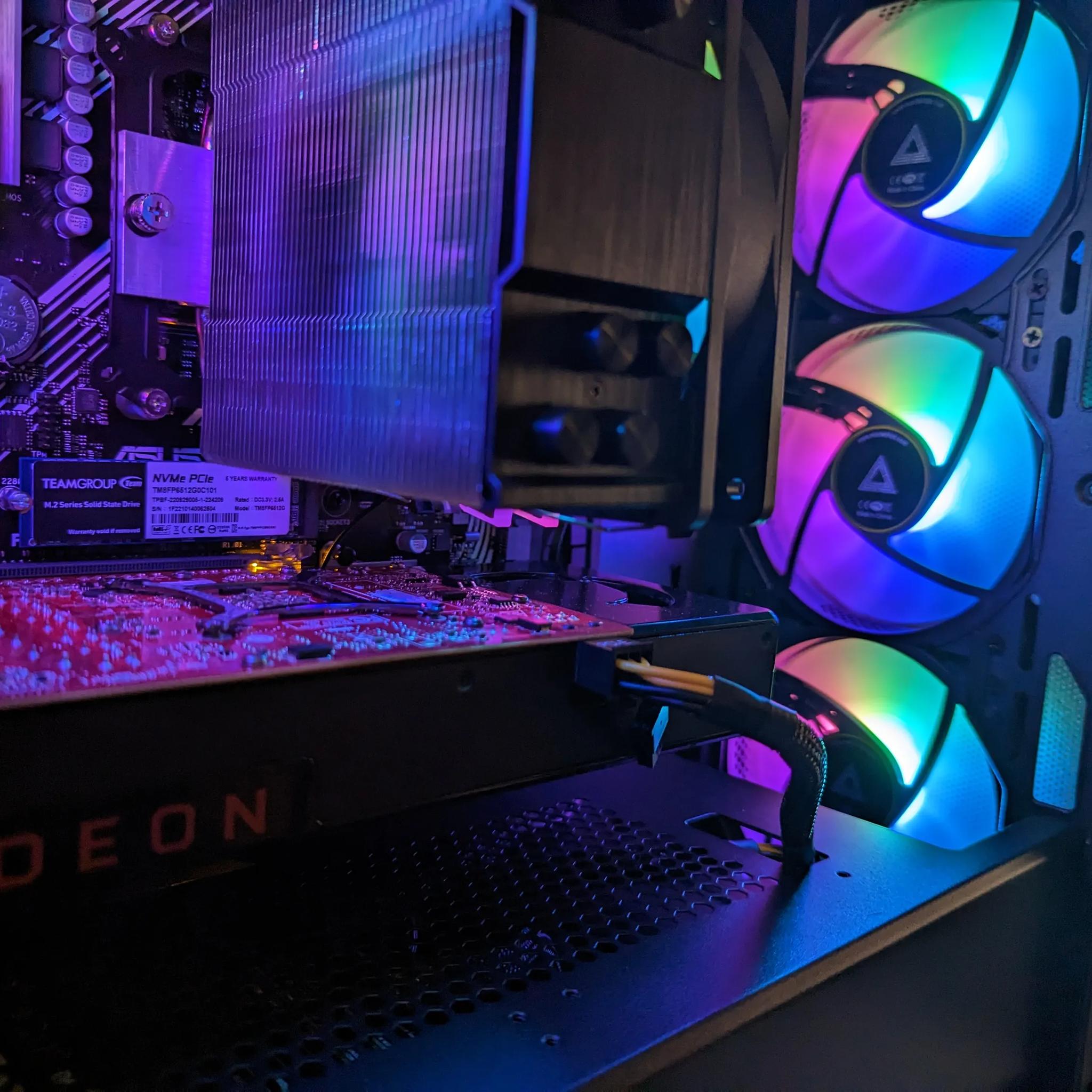 Gaming RIG, Ryzen 5 5500/ 16GB DDR4/ 1TB SSD / RX 570X 8GB CHRISTMAS SALE