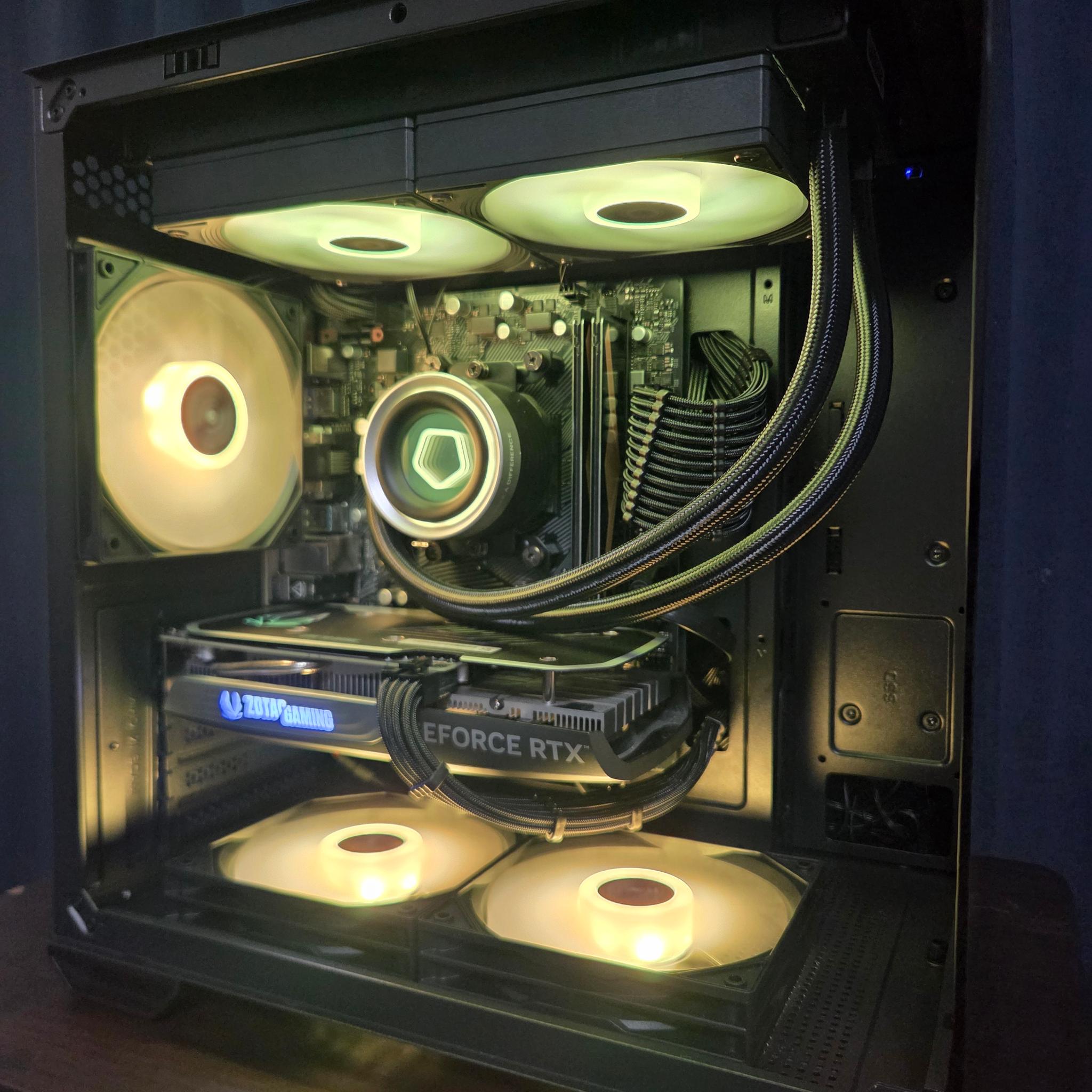 GeForce RTX 4060 Custom Gaming PC - Ryzen 5 5600, 16GB RAM