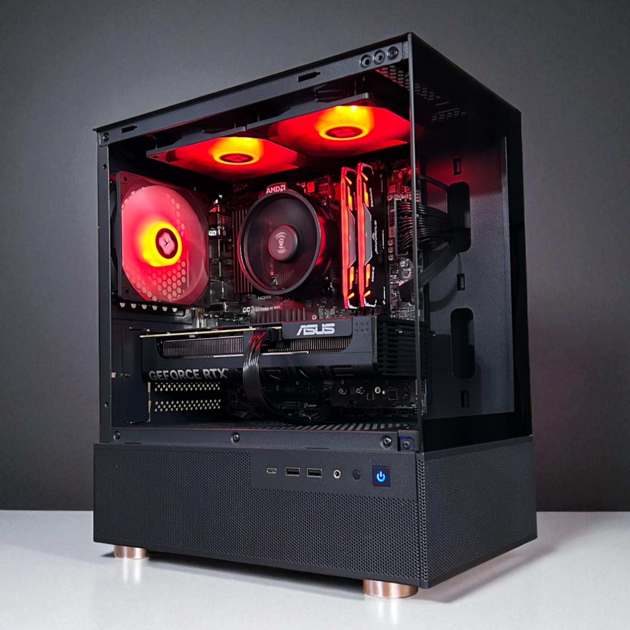 * BLACK FRIDAY SALE * RTX 5060 8GB | Ryzen 5 5600X | 32GB DDR4 | 1TB NVMe | The Officer RTX V2