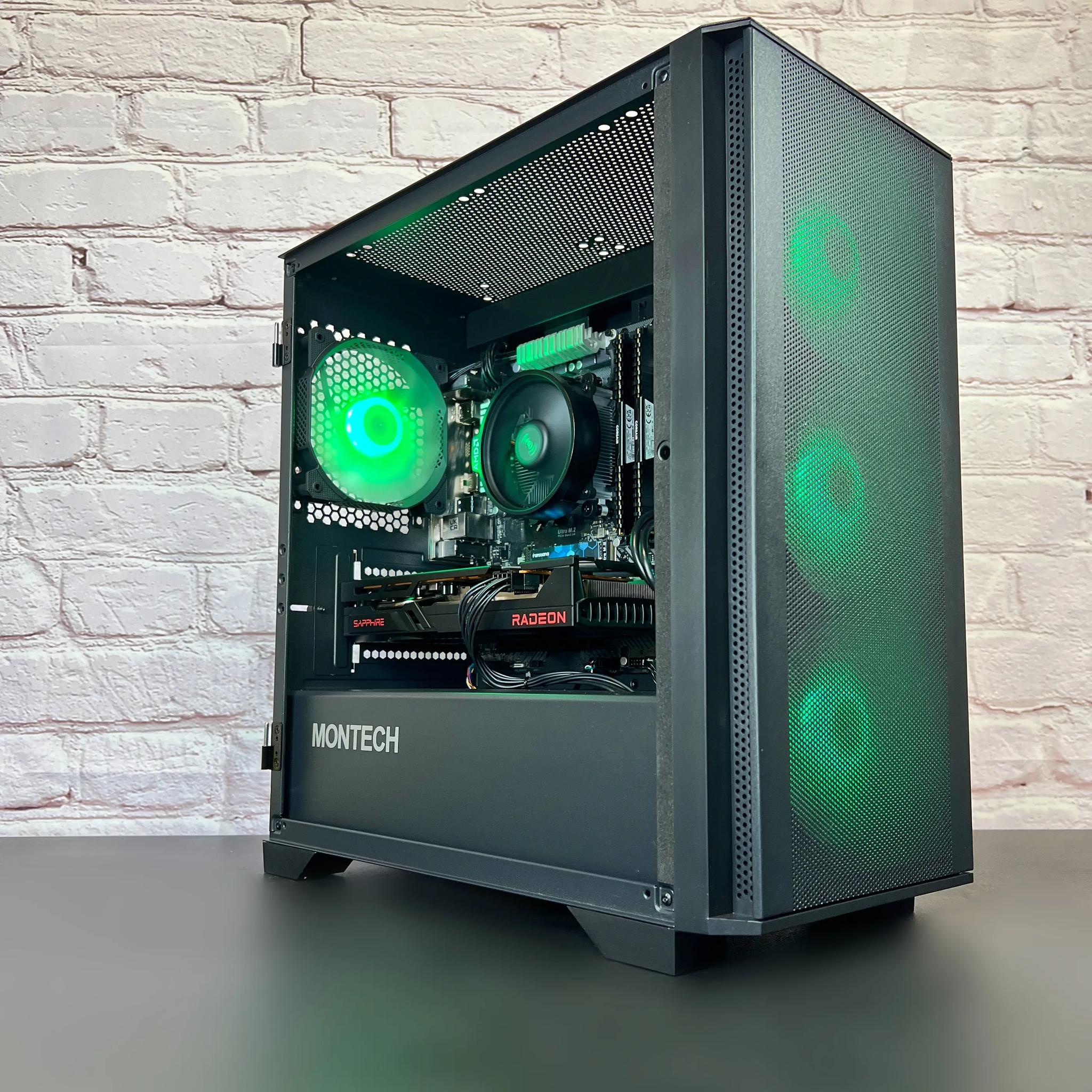 Ryzen 5 3600 RX 6600 XT 16GB RAM 1TB M.2 Wifi/BT Win 10 Gaming PC