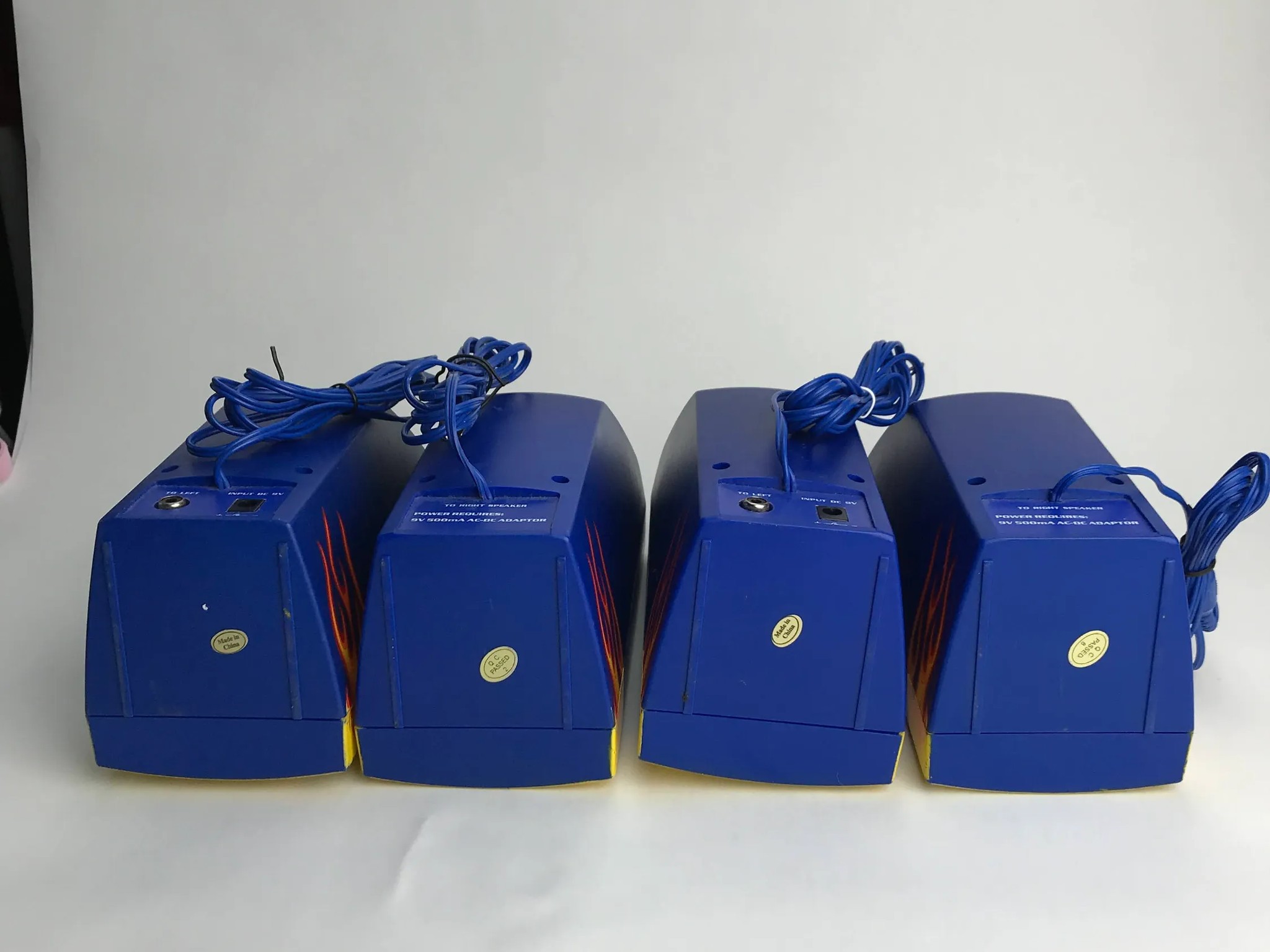 2 pairs! Vintage Hot Wheels Speakers | Patriot Computers EHC333P |