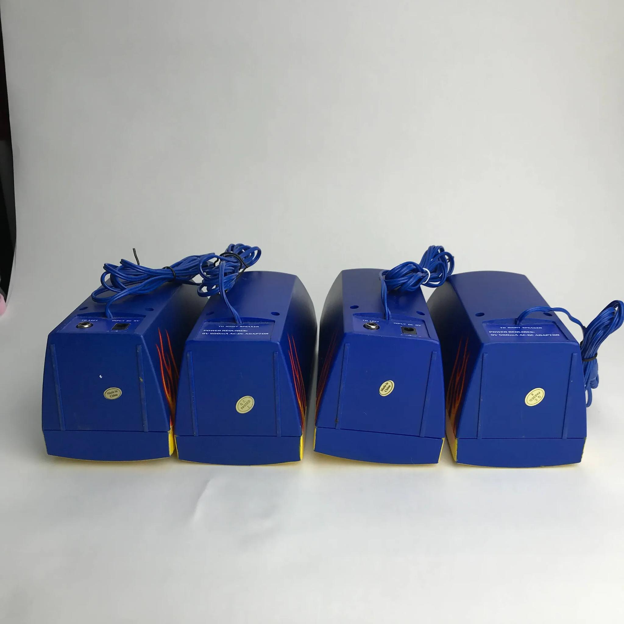 2 pairs! Vintage Hot Wheels Speakers | Patriot Computers EHC333P |