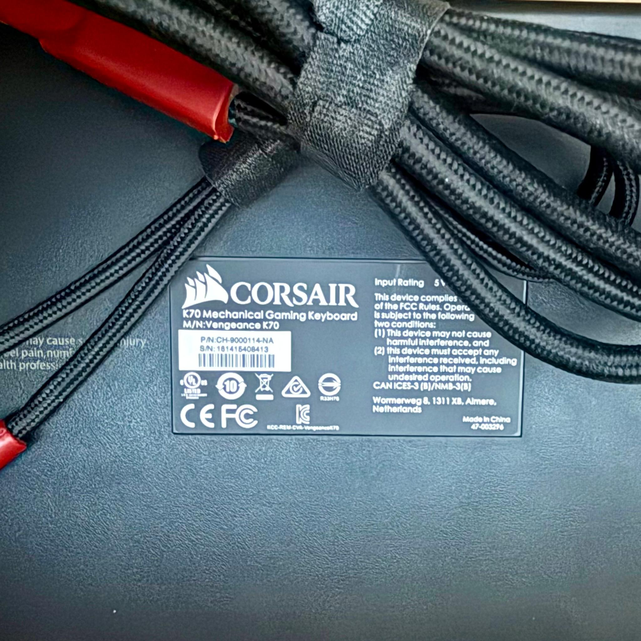 Corsair Vengeance K70 Mechanical Gaming Keyboard