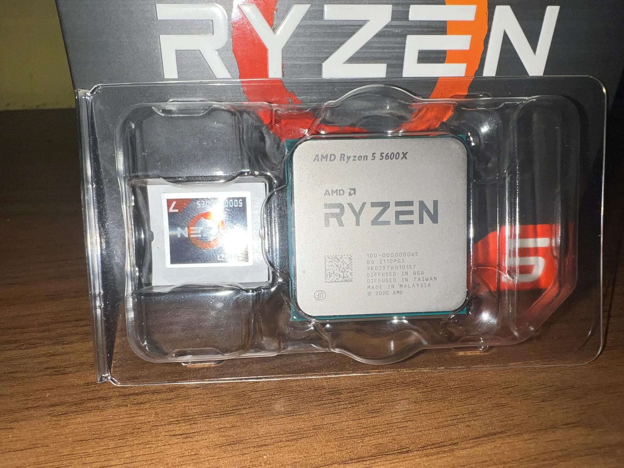 AMD Ryzen 5 5600x 6 Core 12 Thread CPU