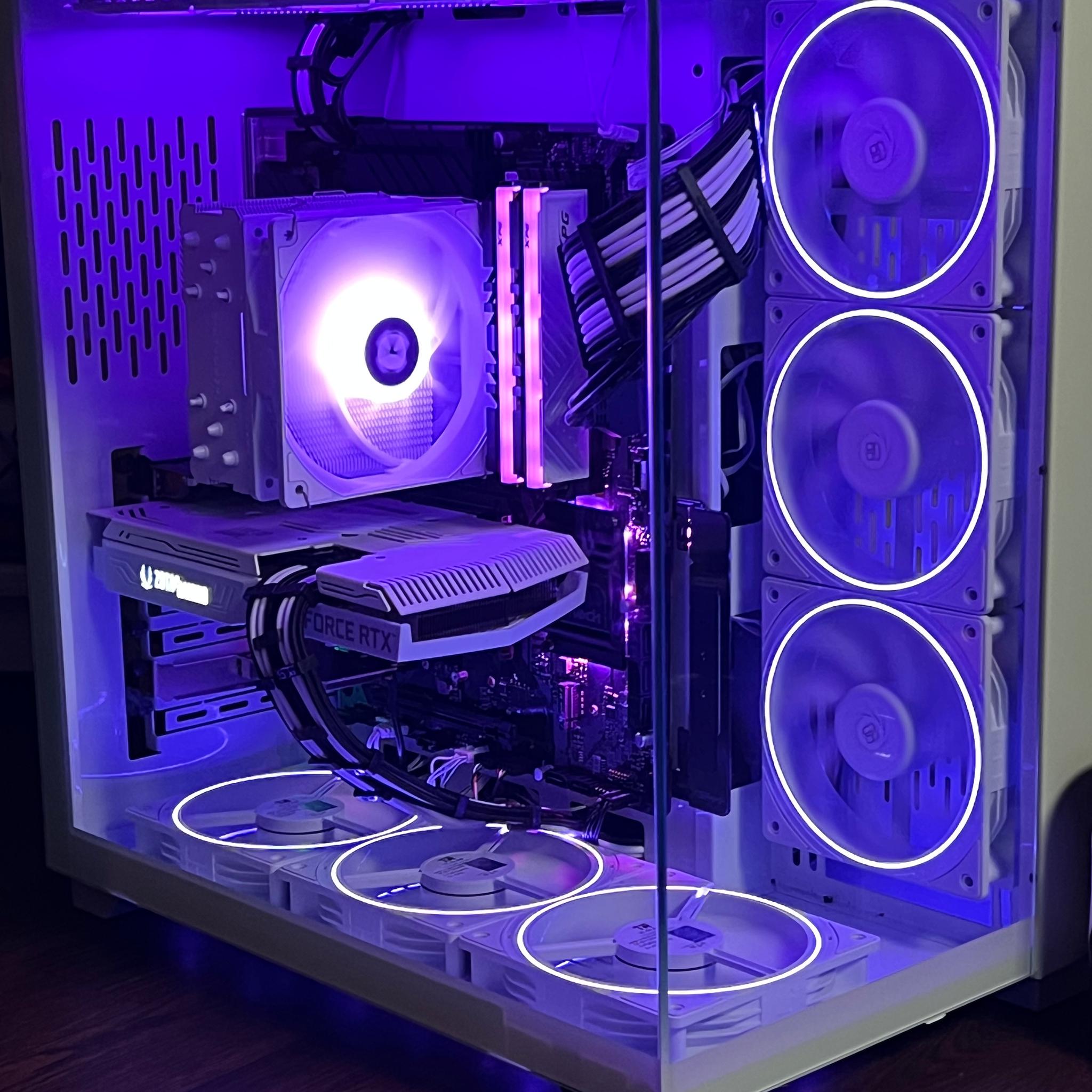 (ARTIC ICE) 1440p content creation pc with a fast 10 core I5 12600kf and 3060 12g Black friday deal