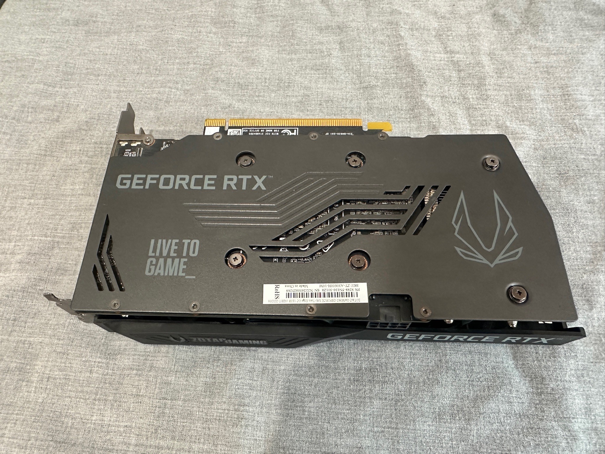 Zotac RTX 3060 Twin Edge OC