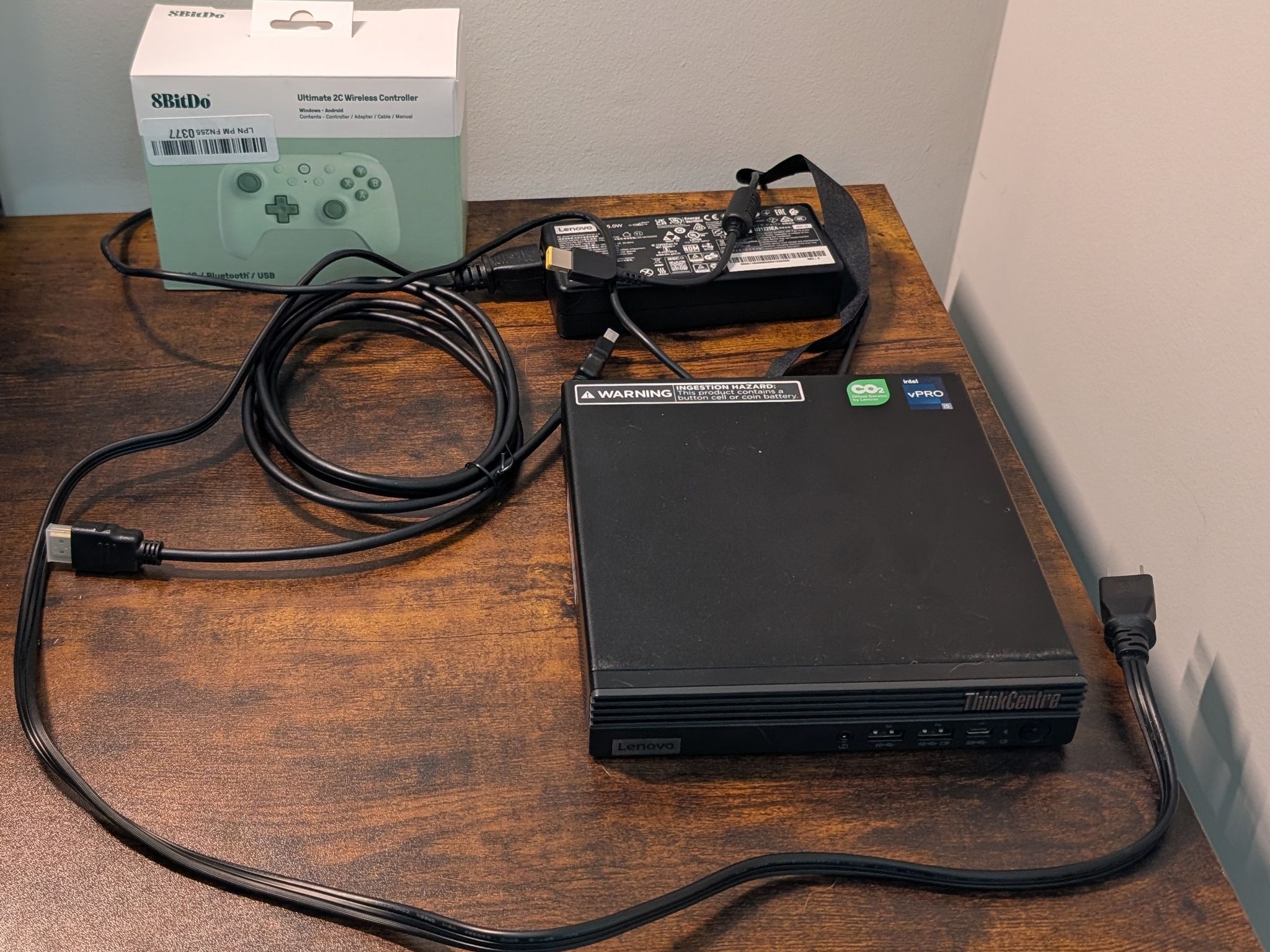 Refurbished Lenovo Workstation converted to Steam OS console with Bazzite